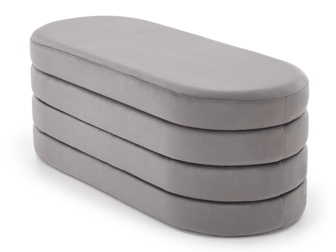 Banco tapizado Houston 2054 (Gris)