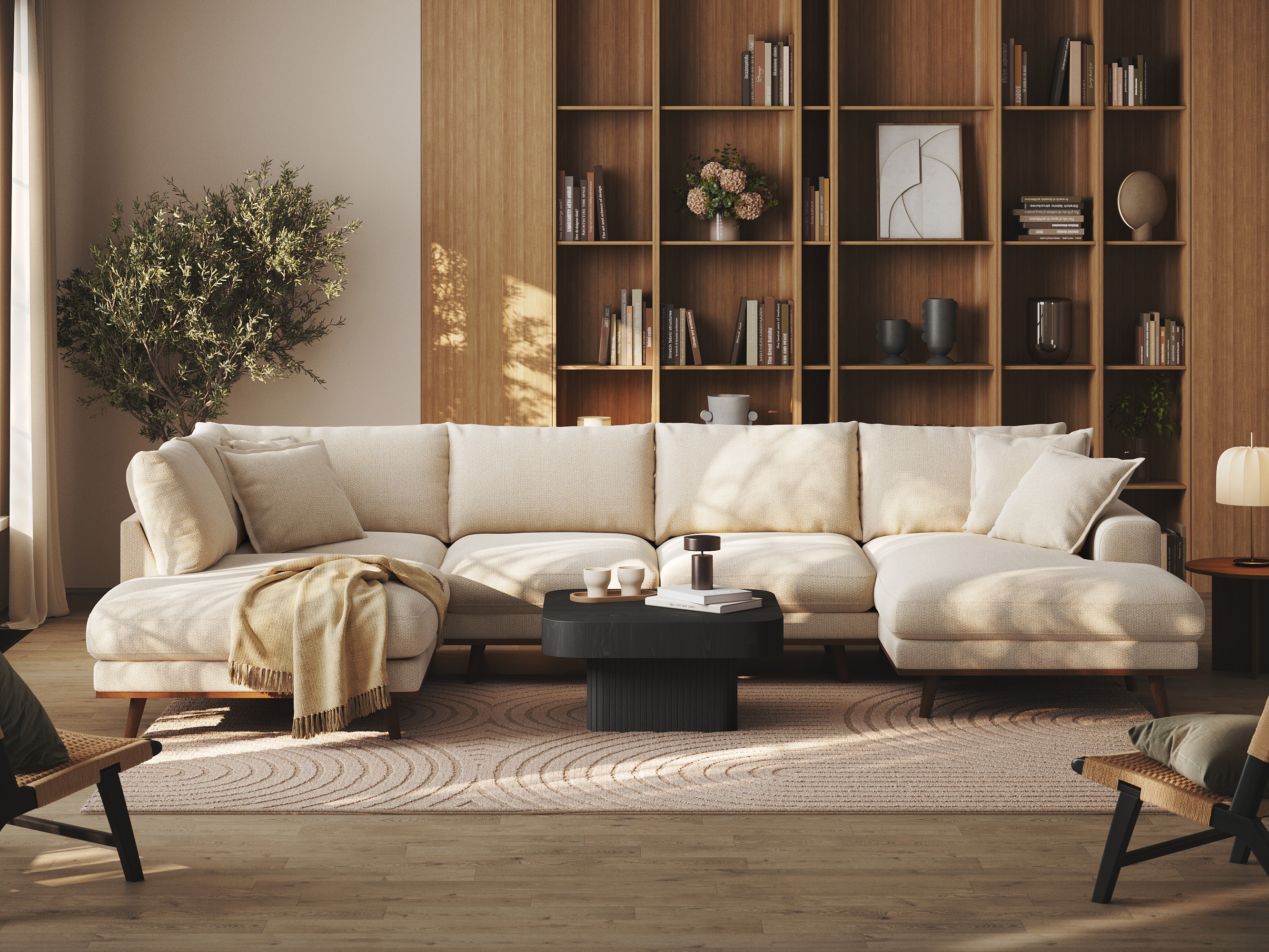 Sofá rinconero Seattle 217 (Silencio 03)