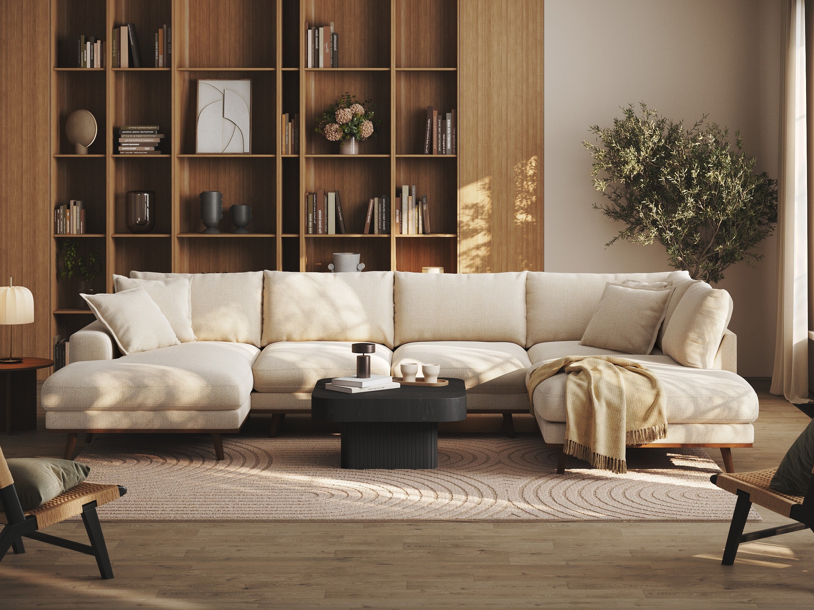 Sofá rinconero Seattle 217 (Silencio 03)