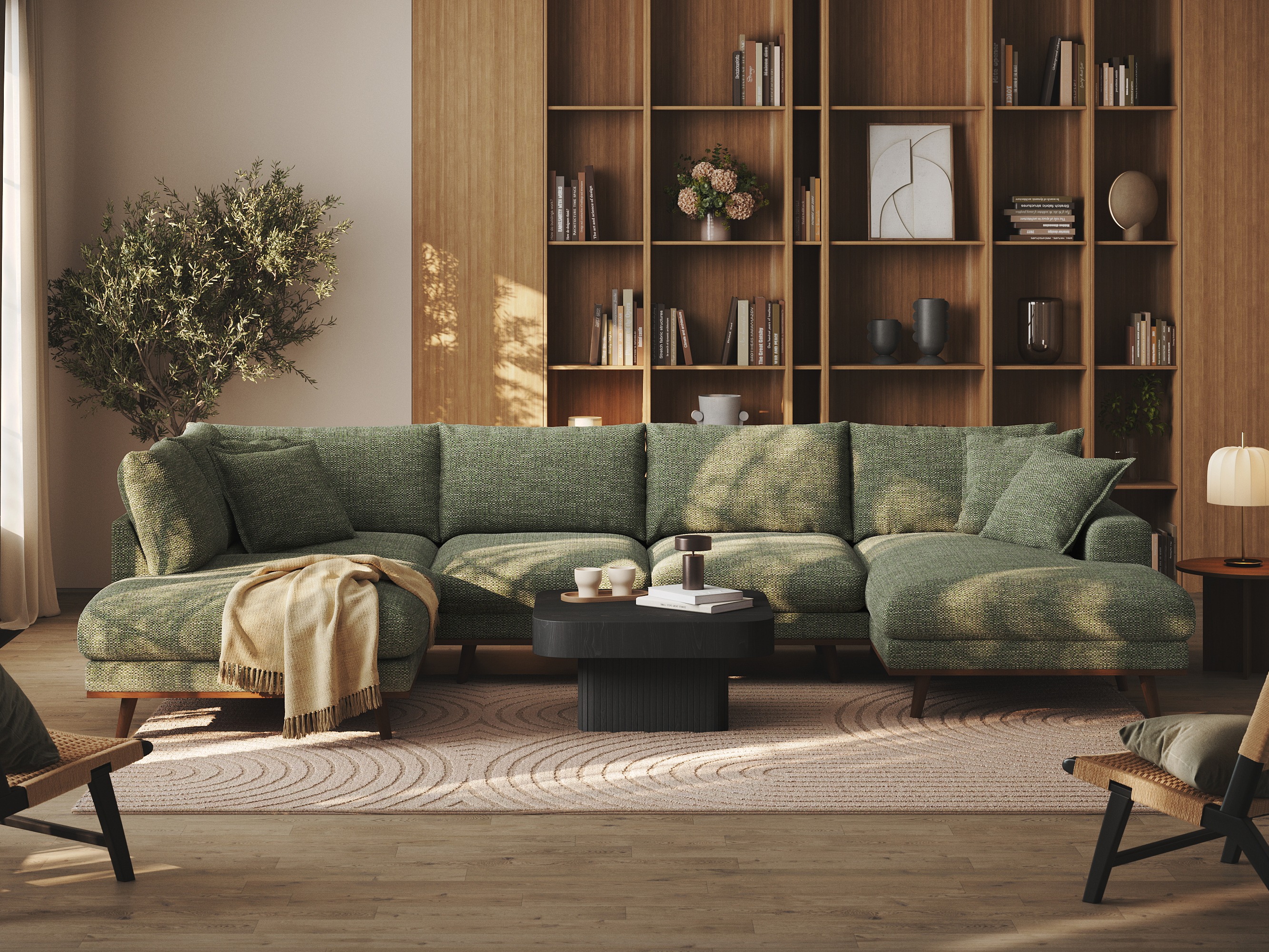 Sofá rinconero Seattle 217 (Silencio 34)