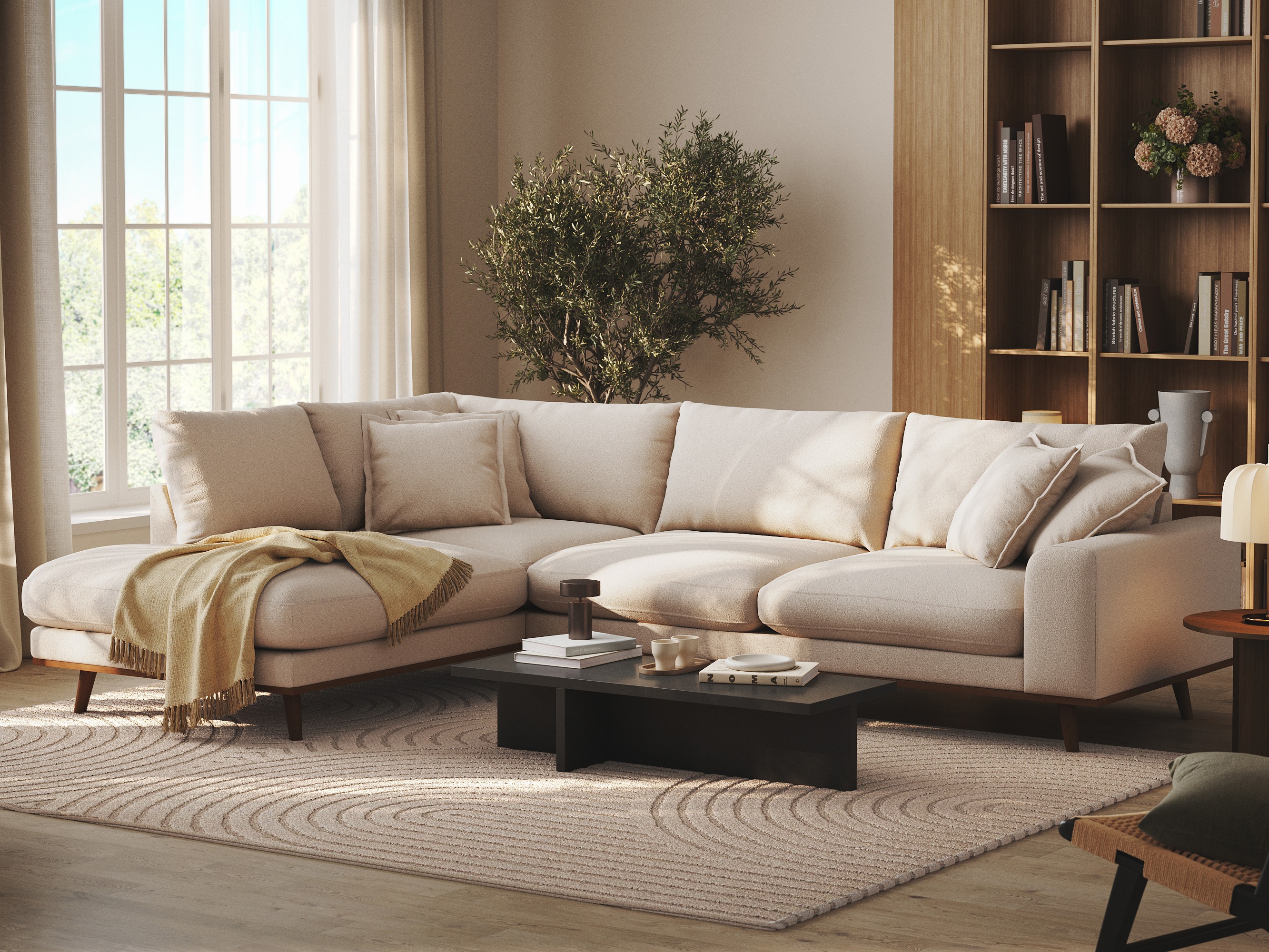 Sofá rinconero Seattle 218 (Loop 01)