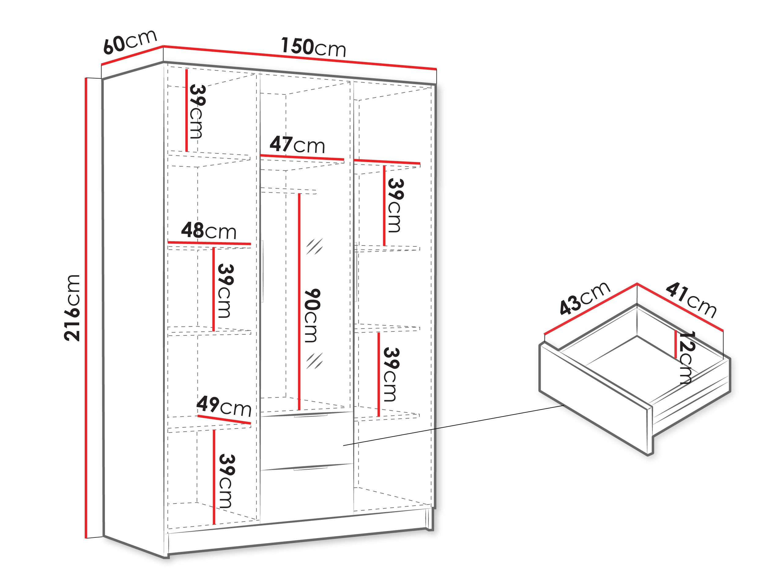 Armario Closico 199 (Cachemira)