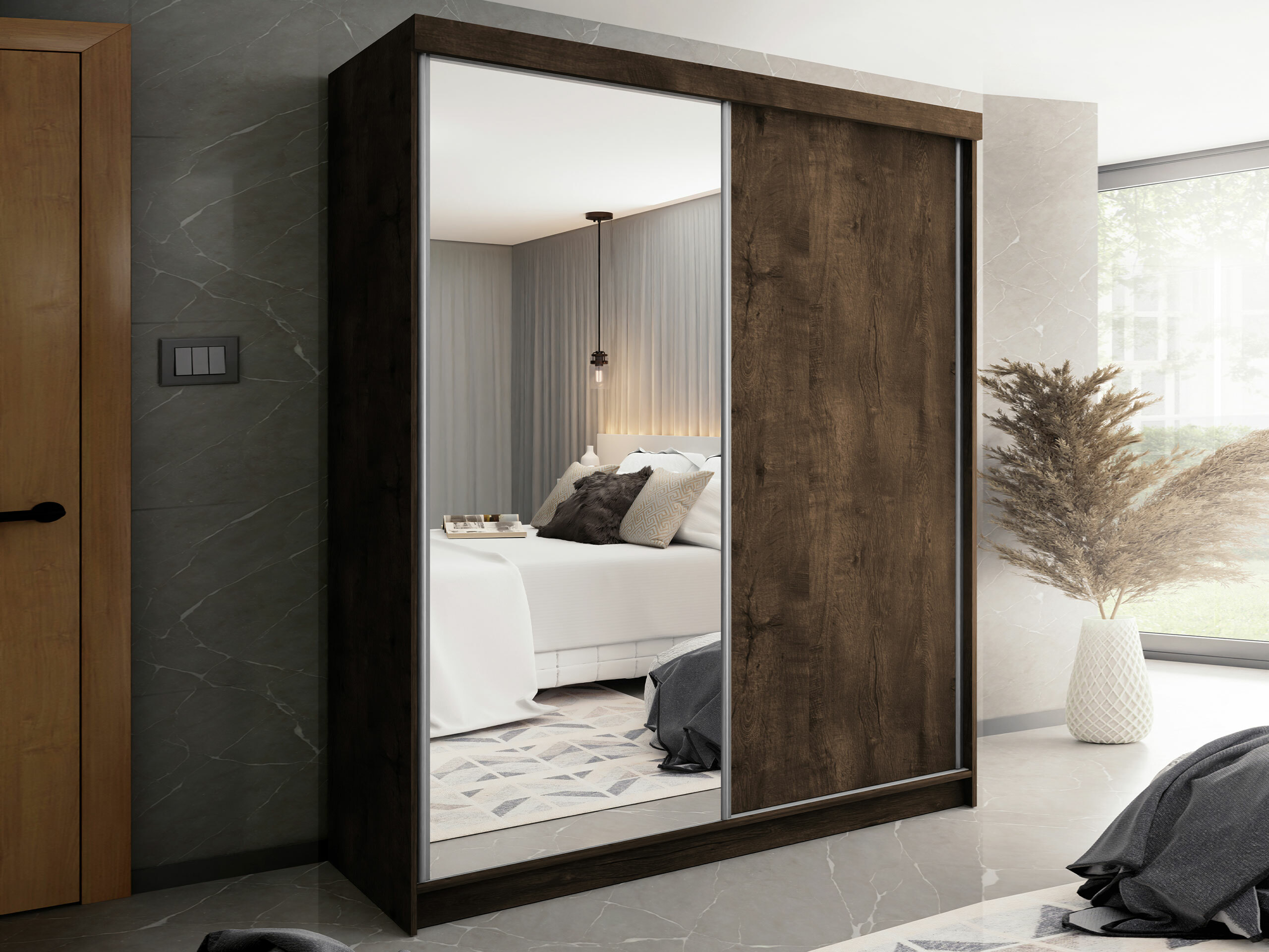 Armario Dover 107 (Fresno oscuro)