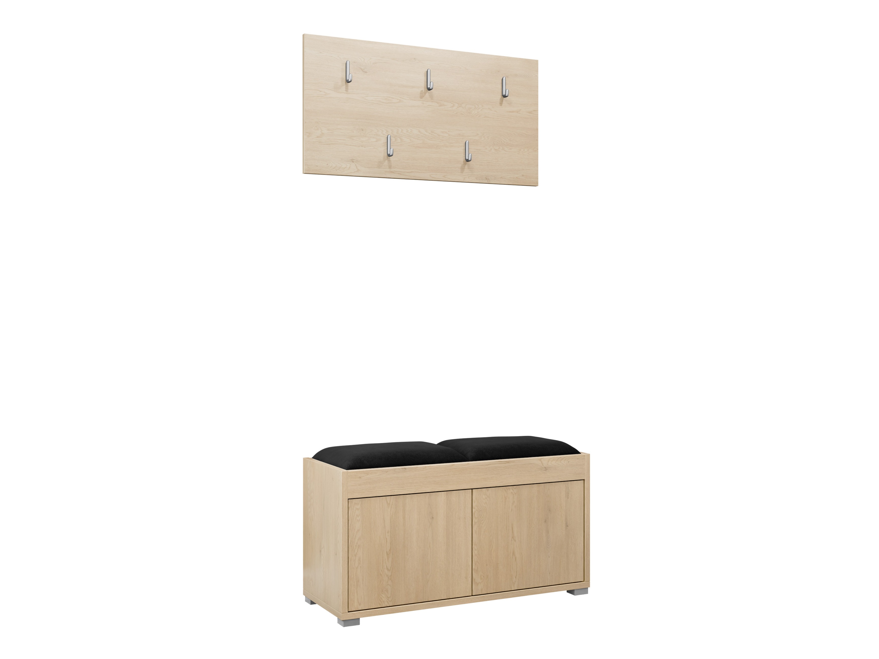 Conjunto para recibidor Comfivo Fersoe 117 (Roble)