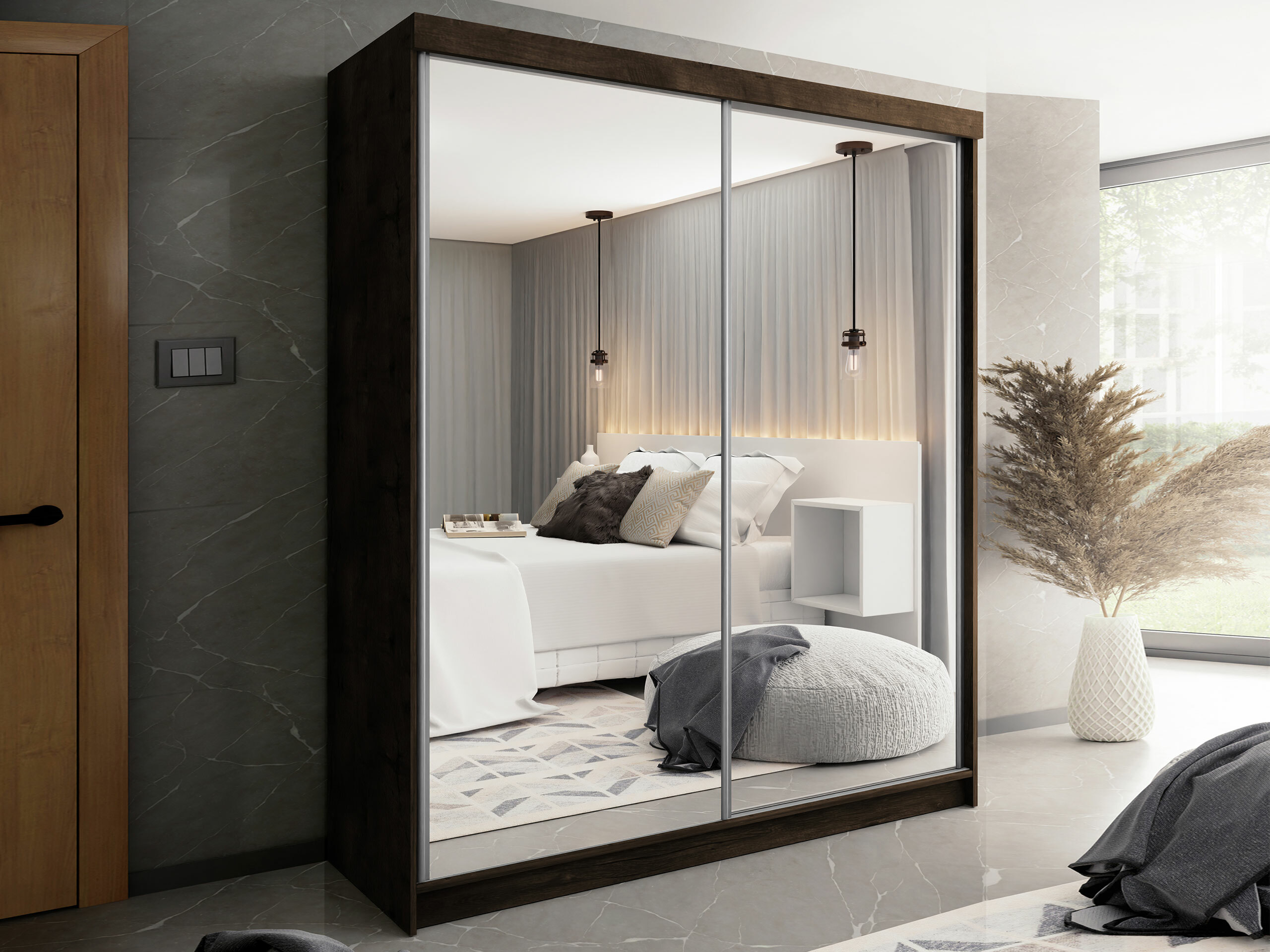 Armario Dover 106 (Fresno oscuro)