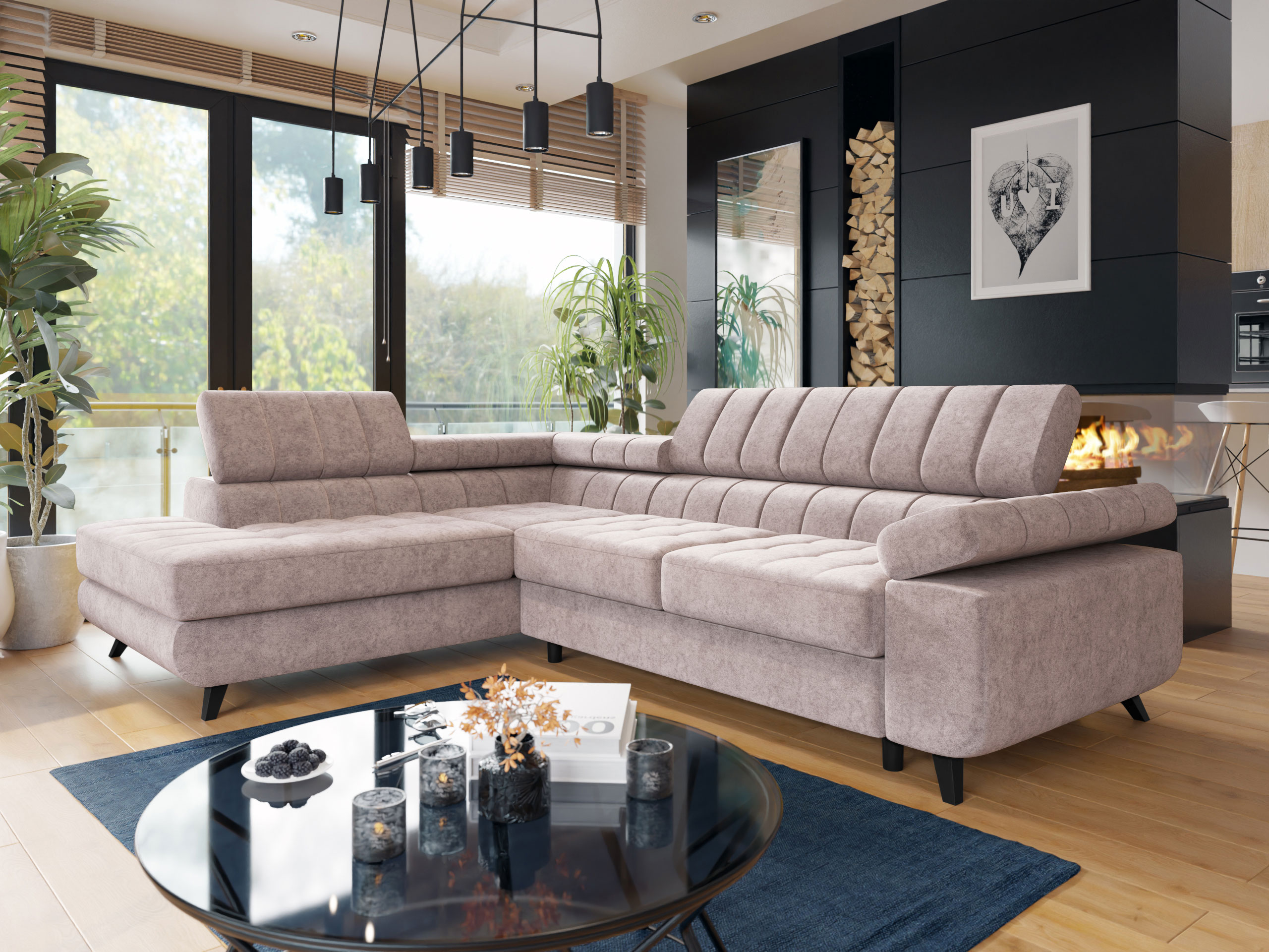 Sofá rinconero Comfivo Agnus (Zoya 03)