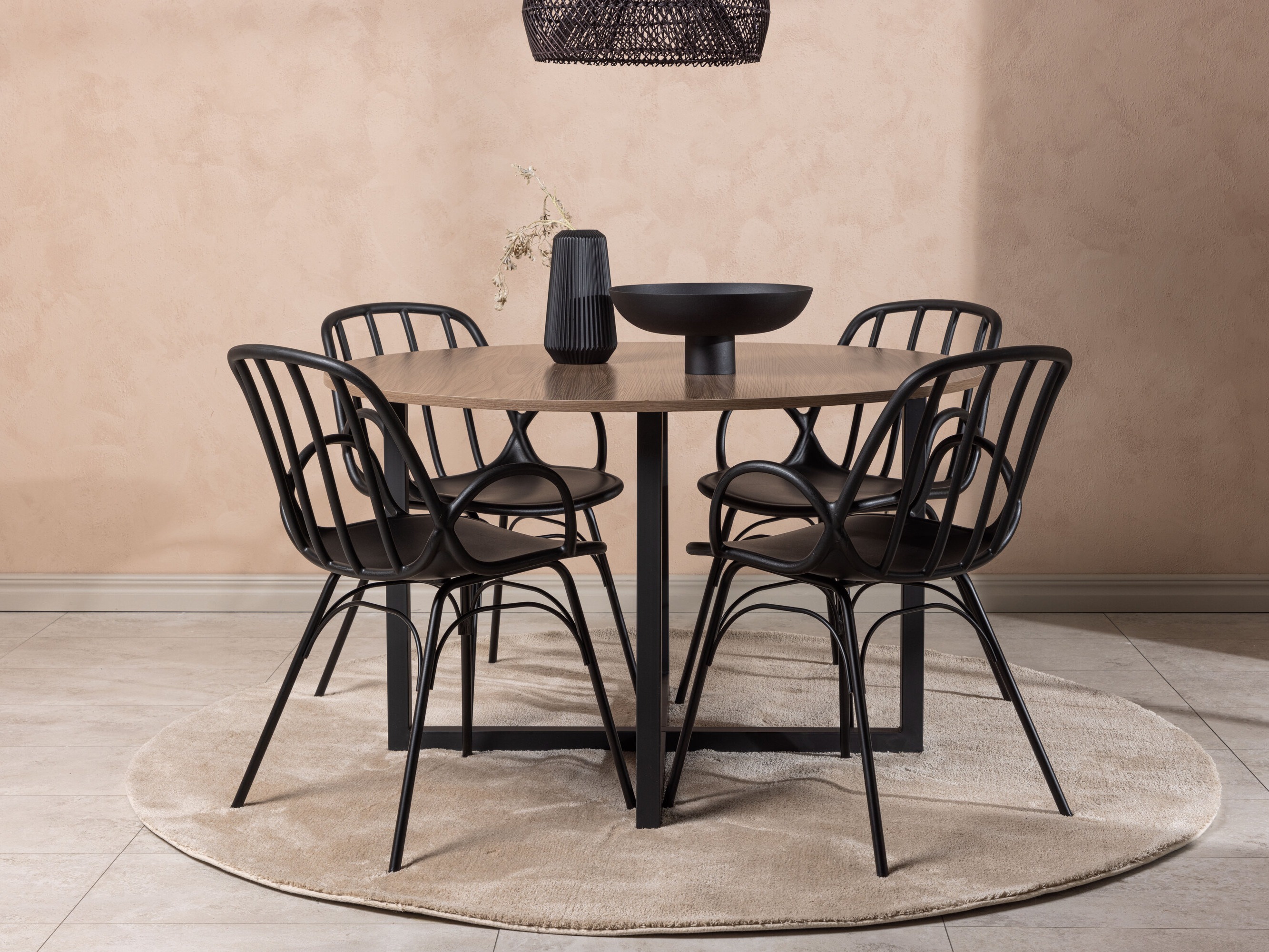 Conjunto de mesas y sillas para comedor Dallas 3927