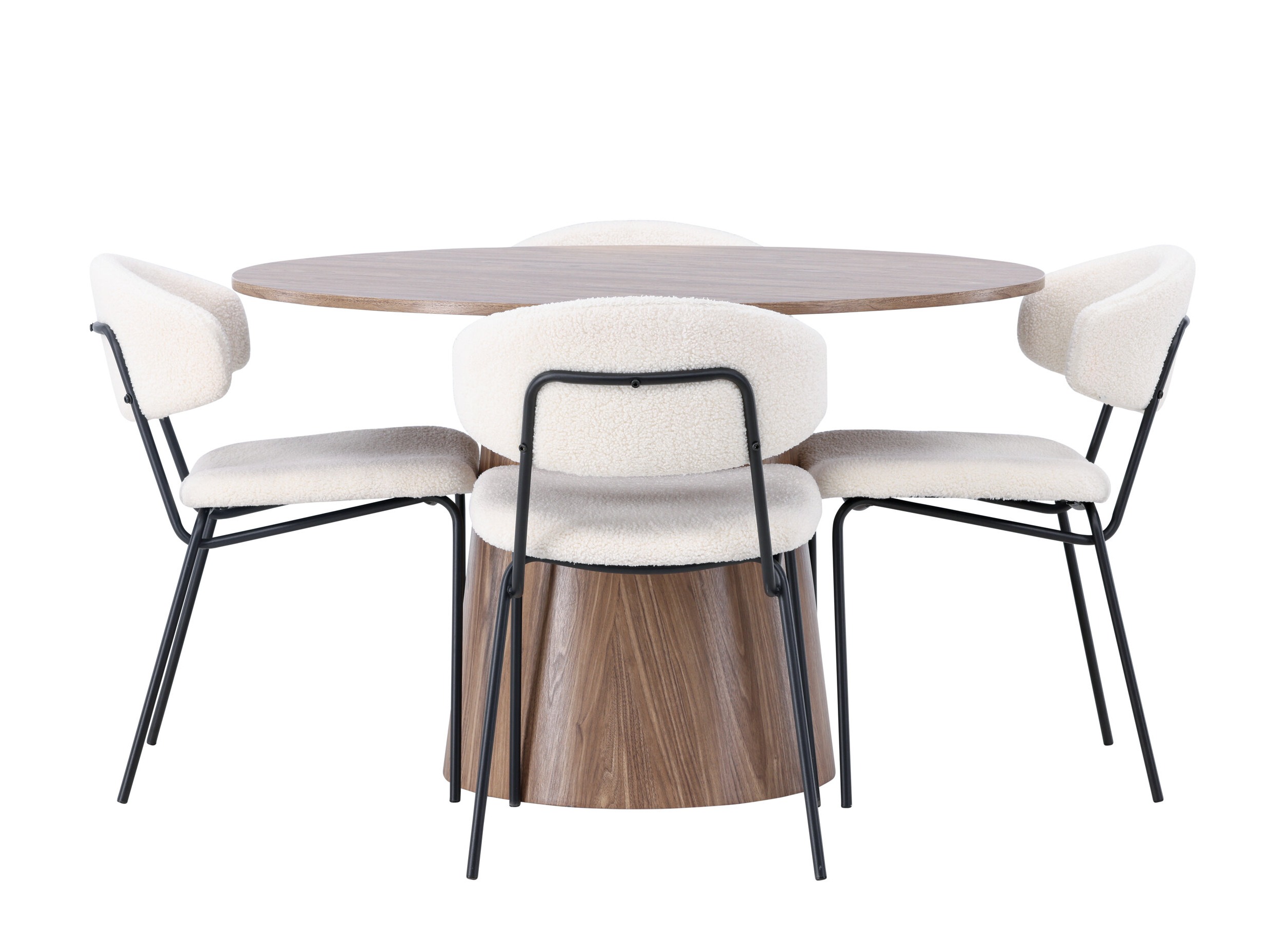 Conjunto de mesas y sillas para comedor Dallas 4253