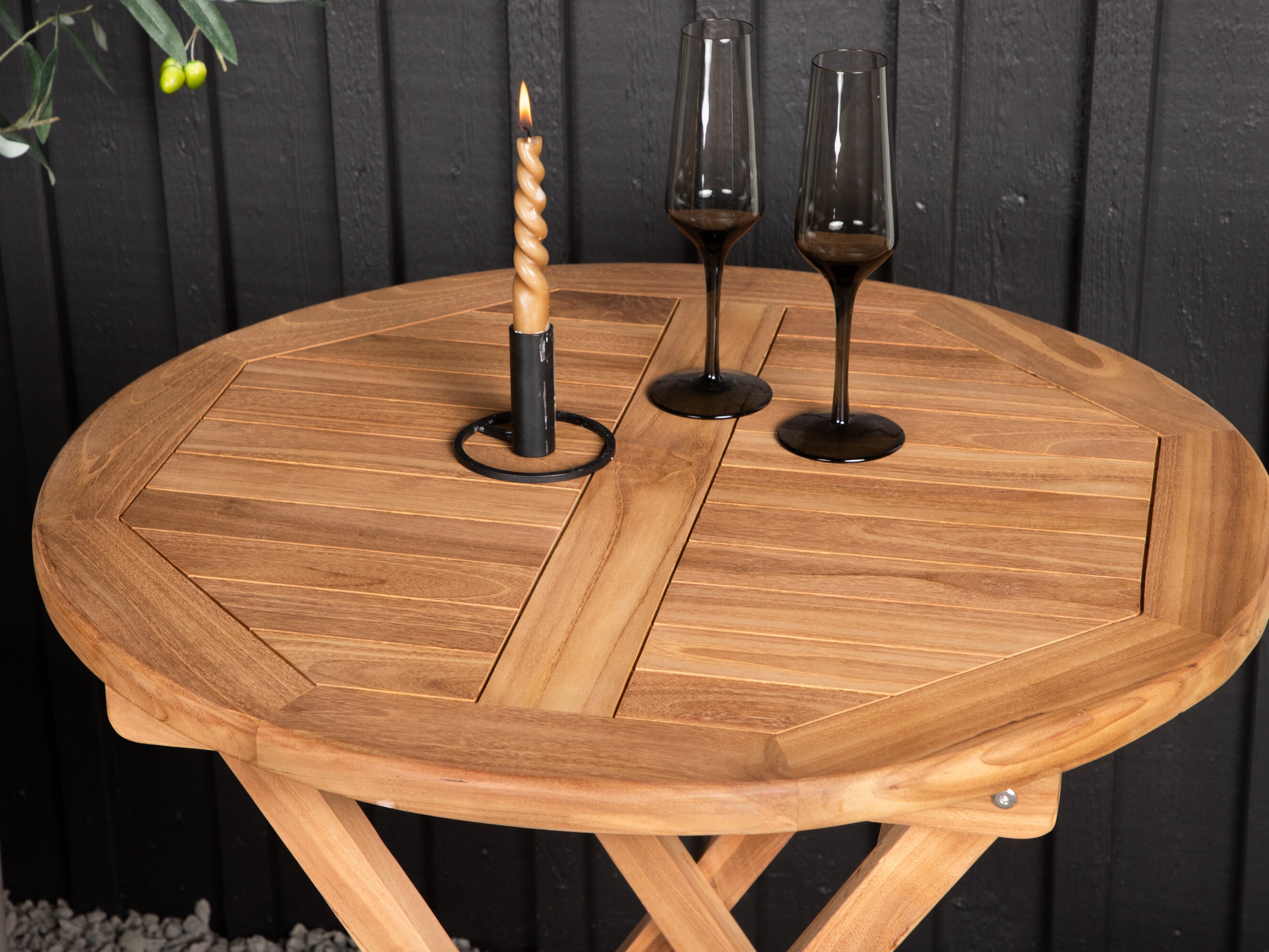Mesa para exterior Nunova 127 (Marrón)