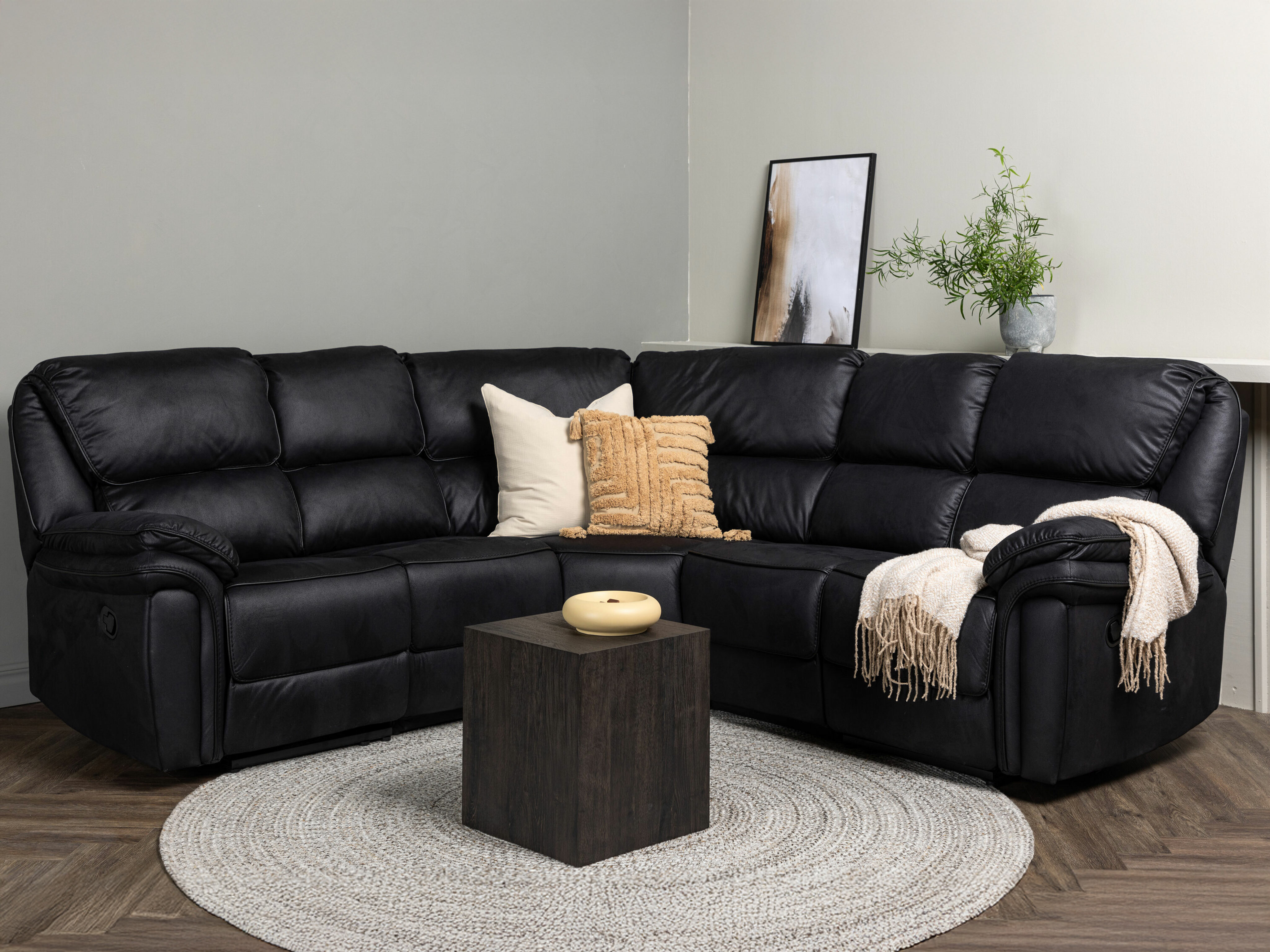 Sillón reclinable de ángulo suave Dallas 4201