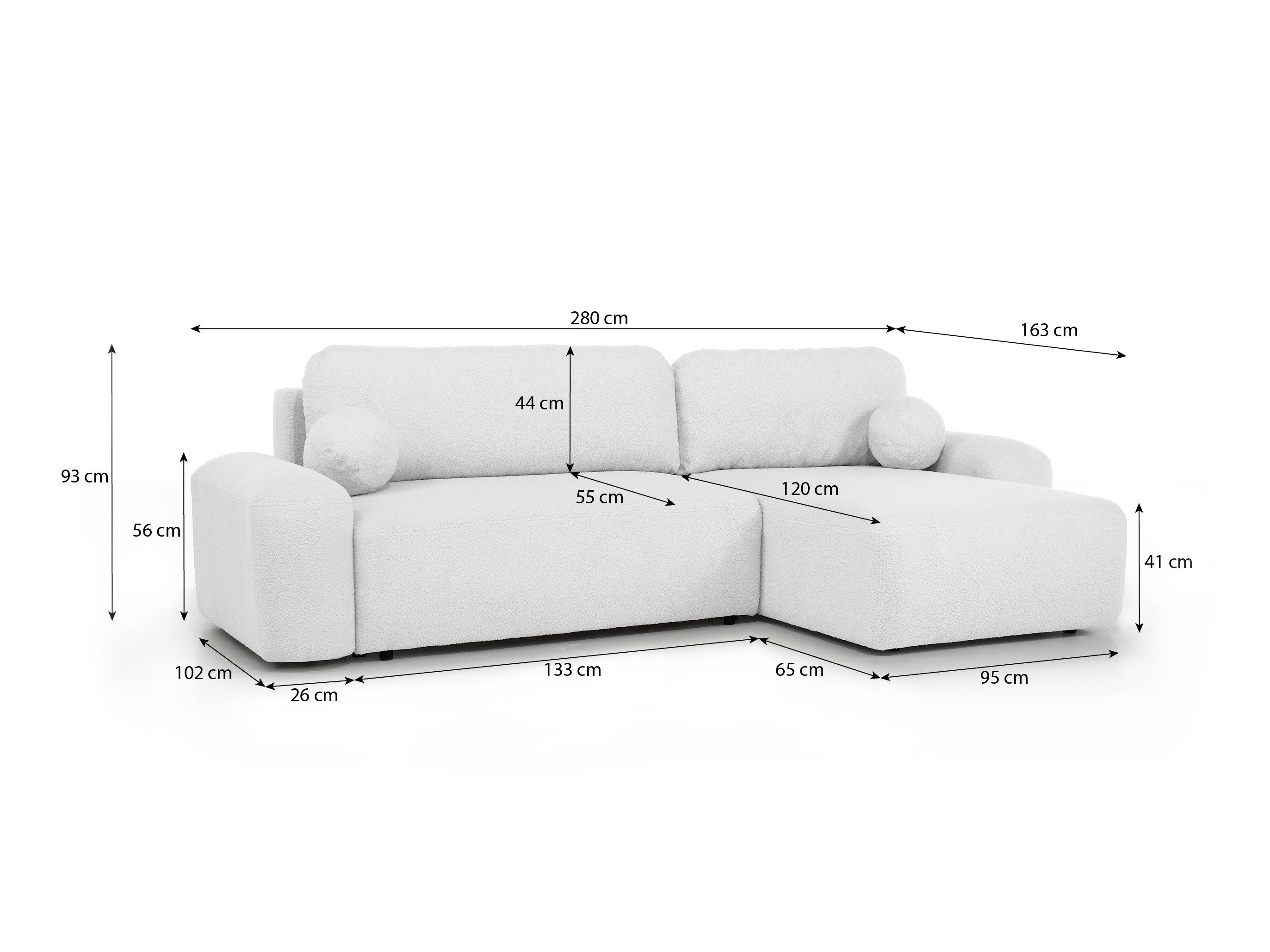 Sofá rinconero Margate 108 (Quelle 38)