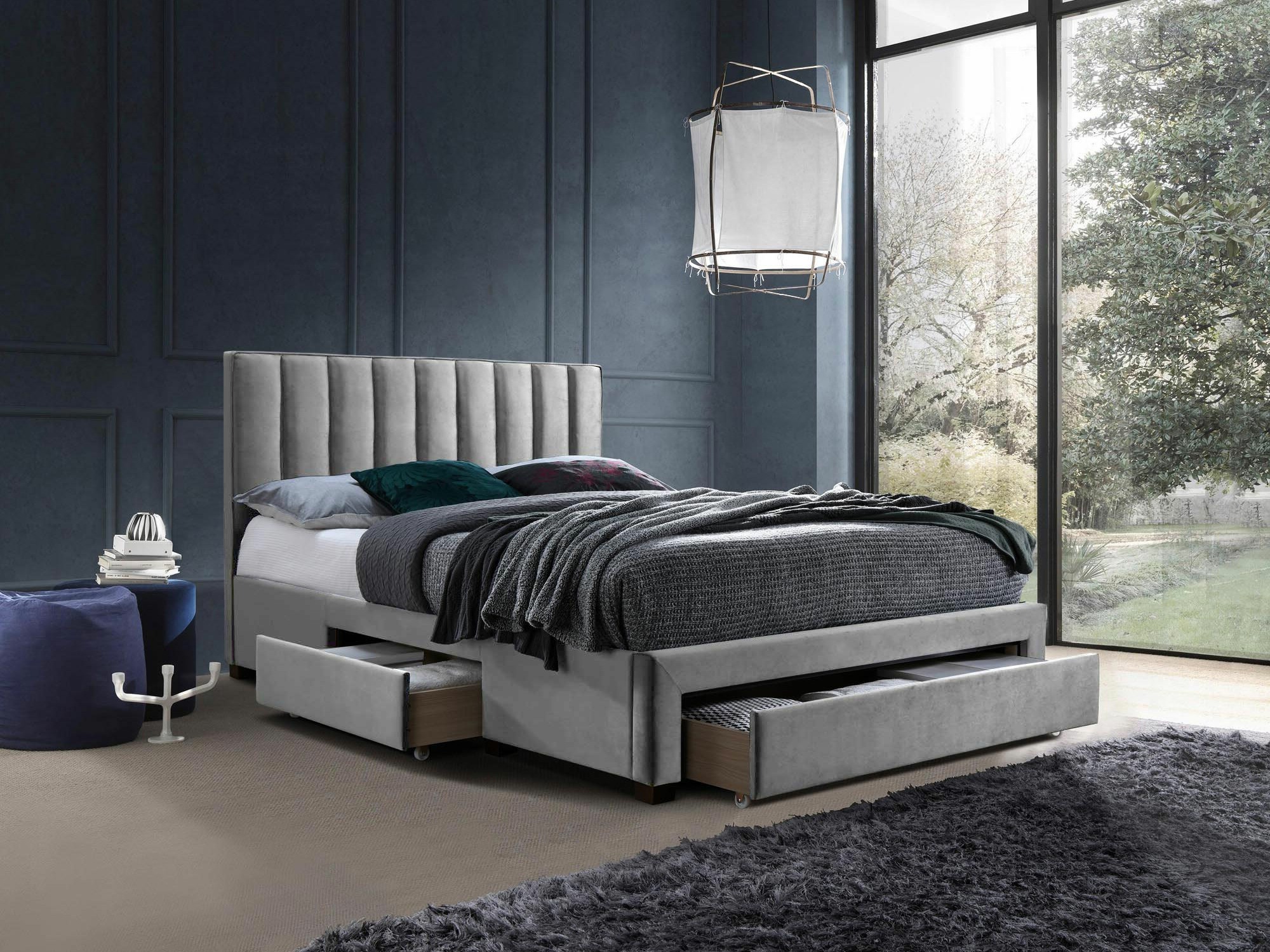 Cama Houston Fides (Gris)