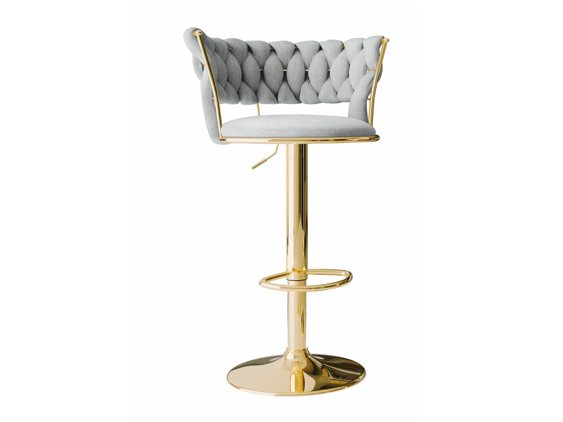 Silla de barra Comfivo Hilaritas II (Gris)