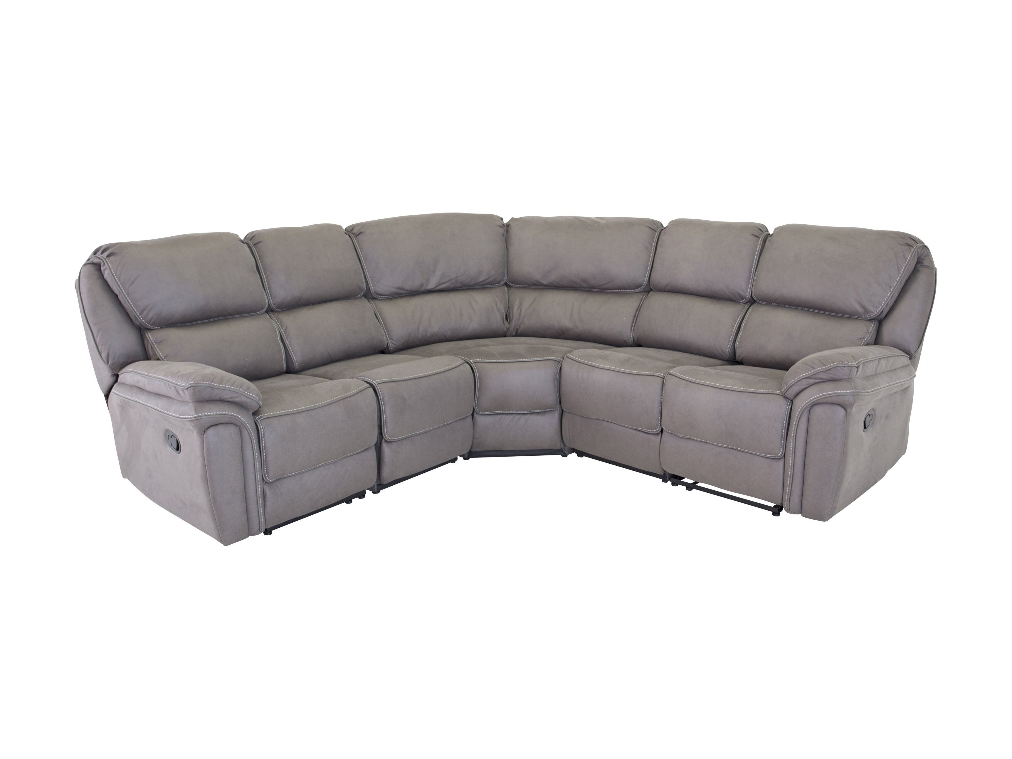 Sillón reclinable de ángulo suave Dallas 4723 (Gris)