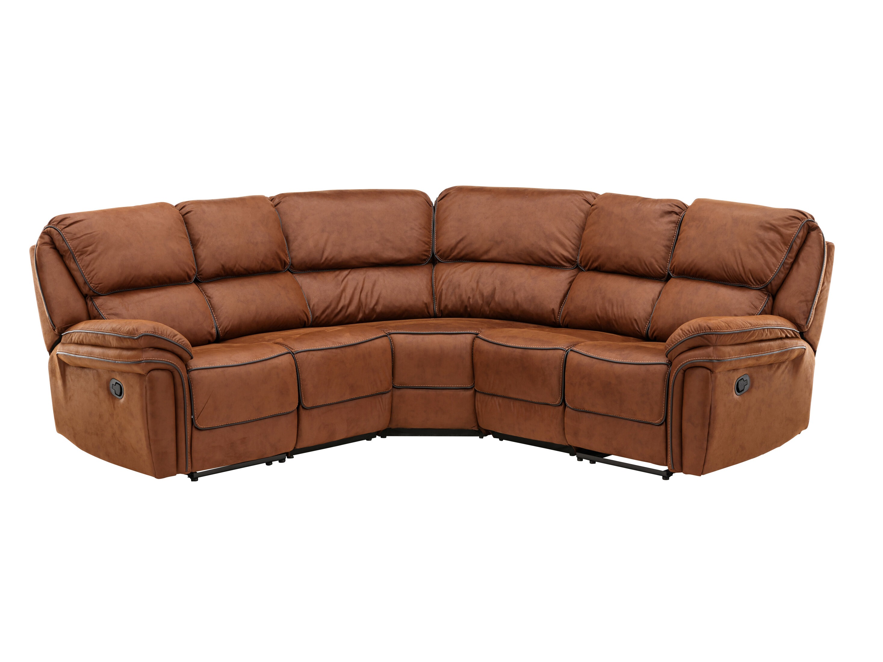 Sillón reclinable de ángulo suave Dallas 4723 (Marrón)