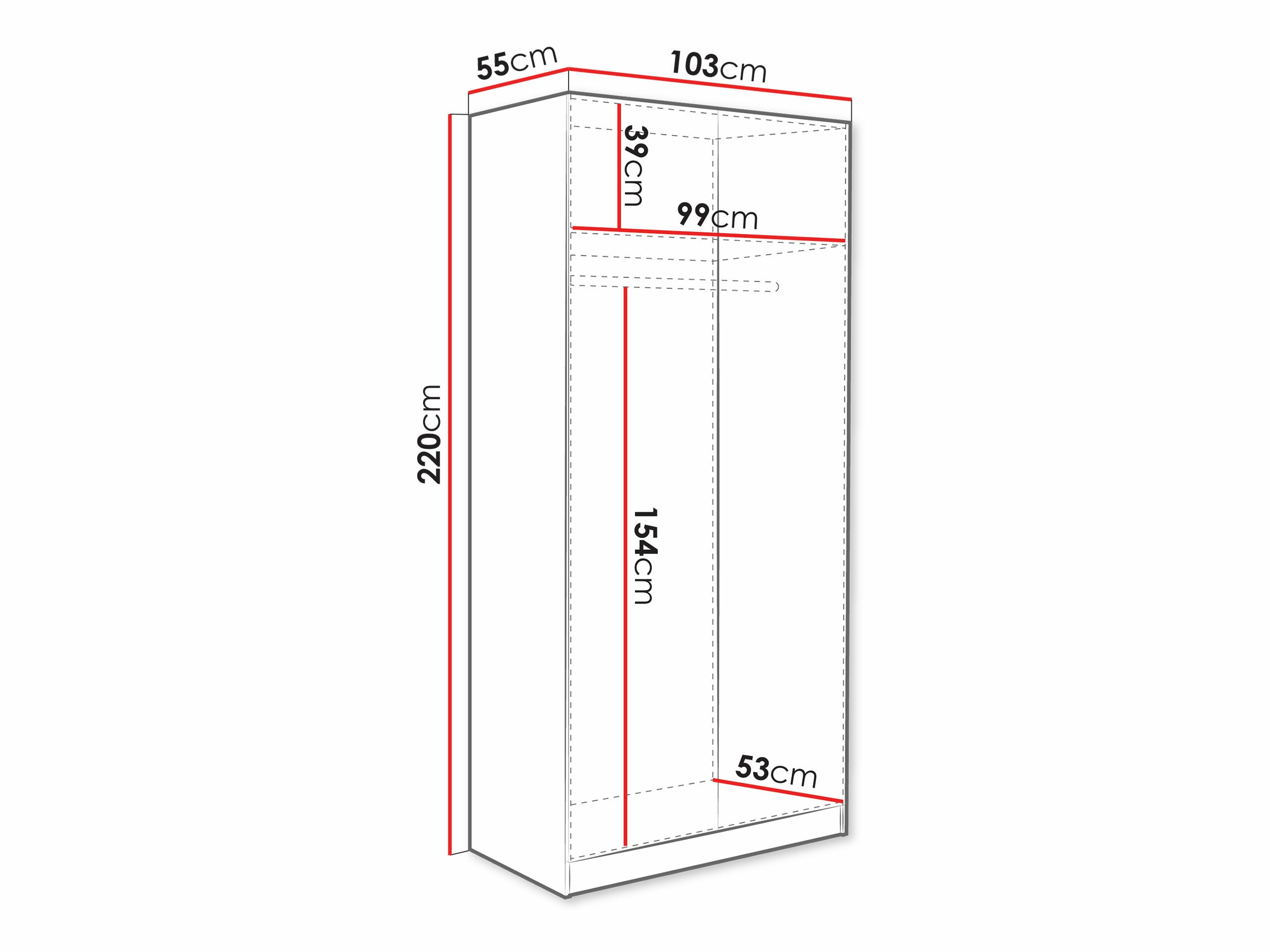 Armario Lunole 113 (Cachemira)