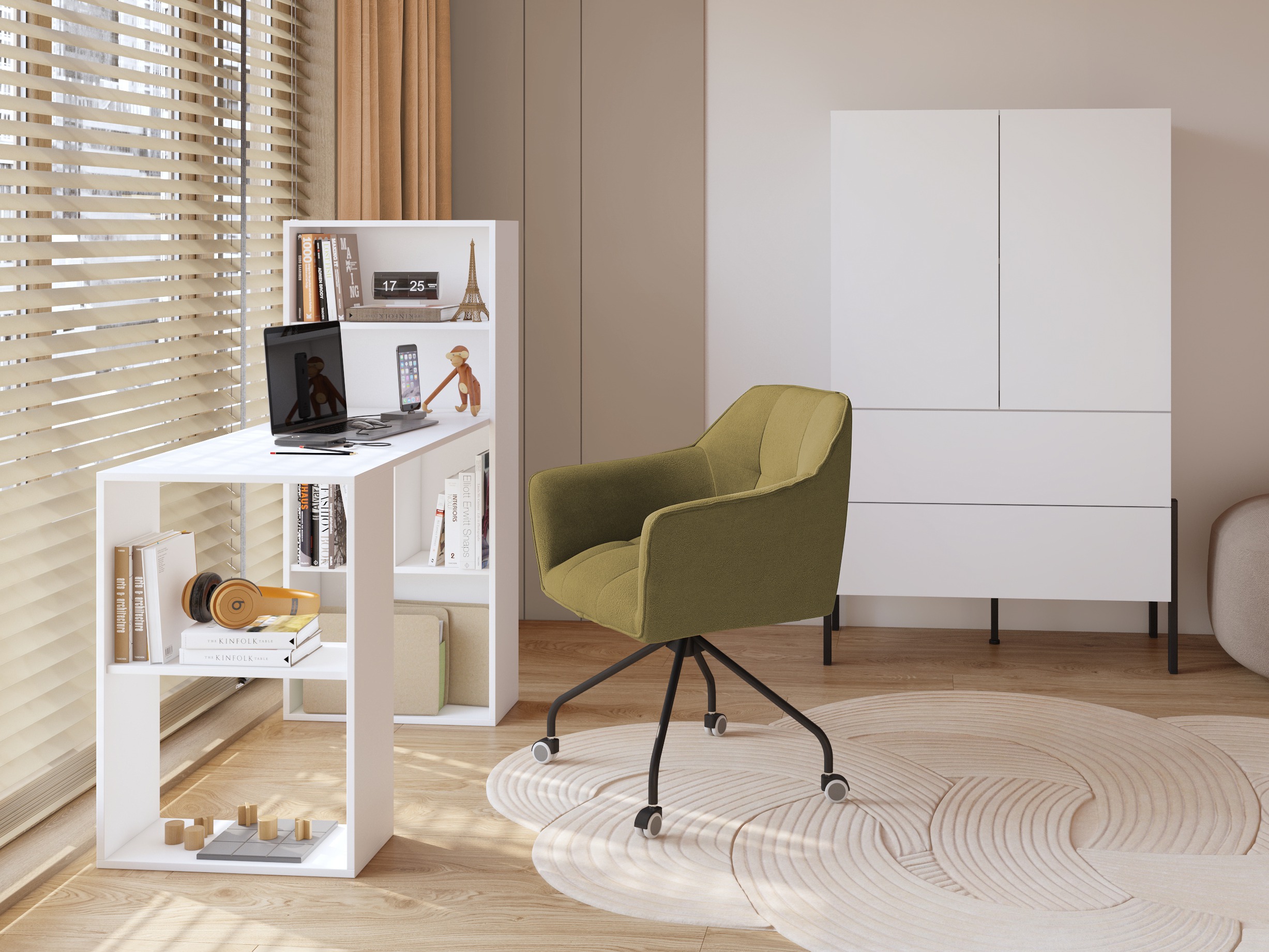 Mesa de oficina Austin 329 (Blanco)