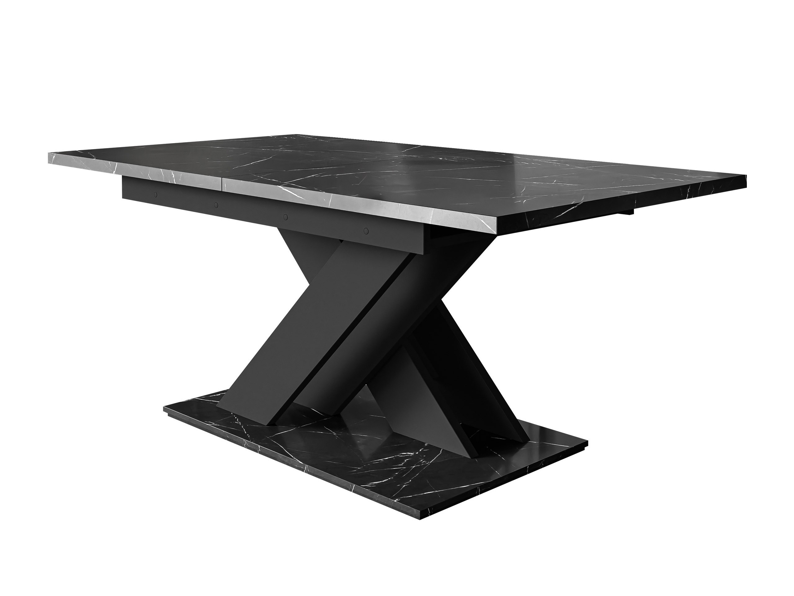 Mesa Decium (Mármol negro + Negro)