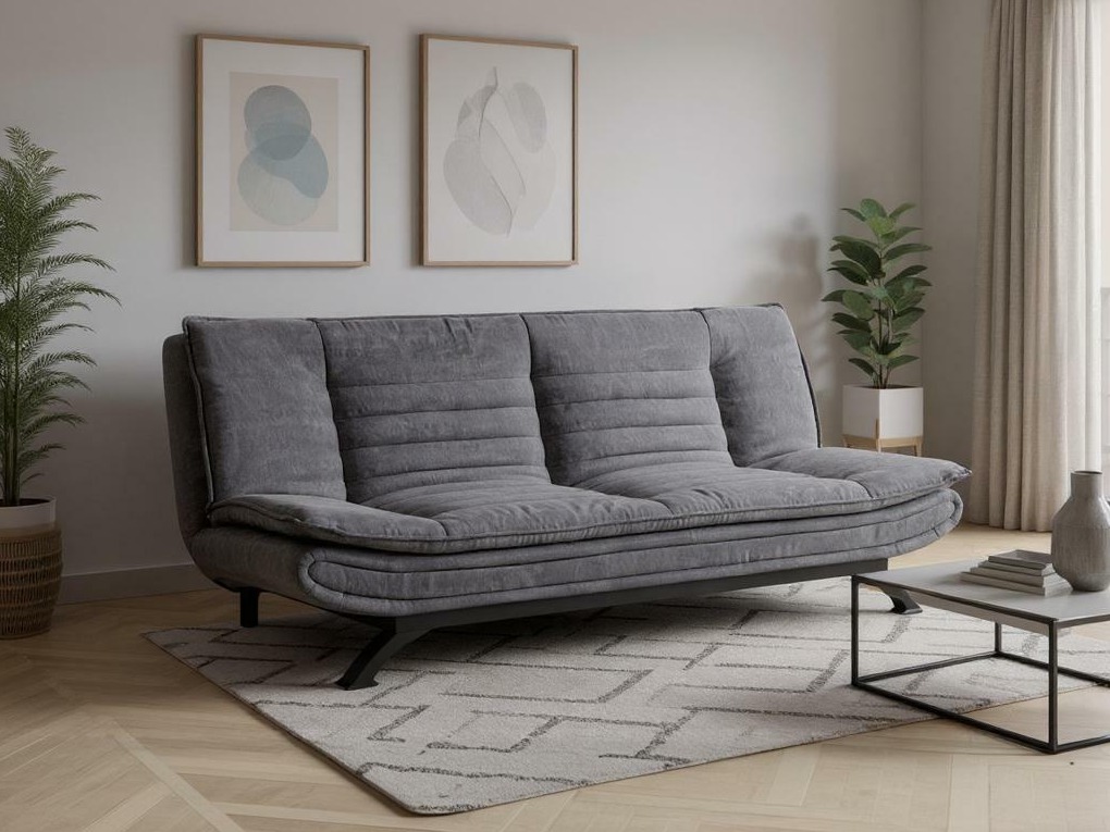 Sofá-cama Norsica 279 (Gris oscuro)