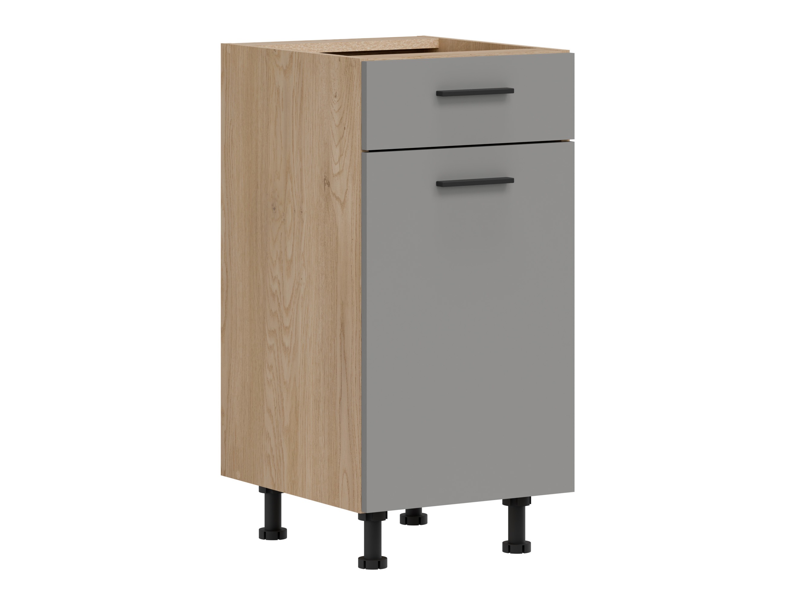 Mueble modular con cajón y puertas. Ati Grey 102
