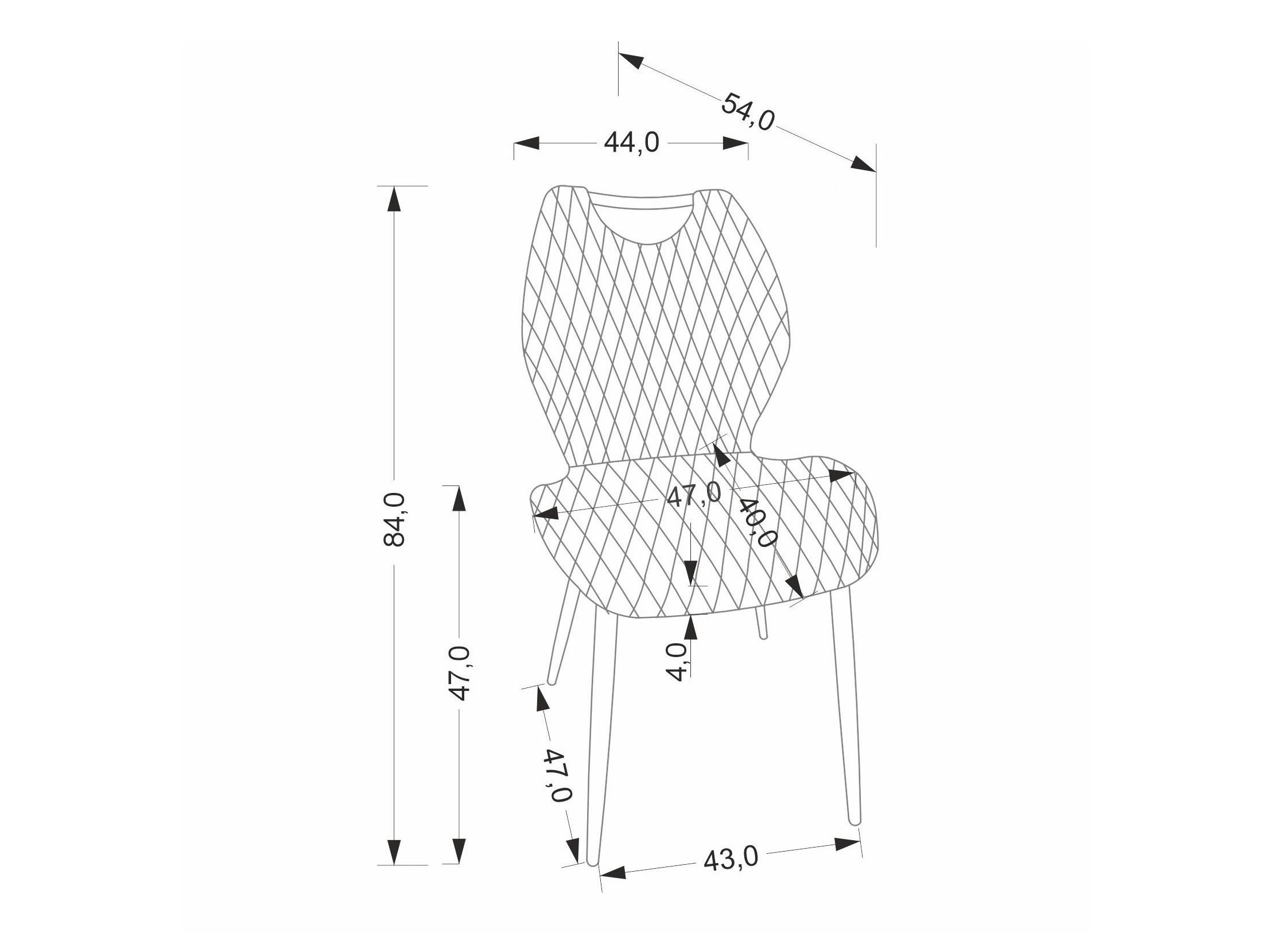Silla Houston 2069 (Negro)