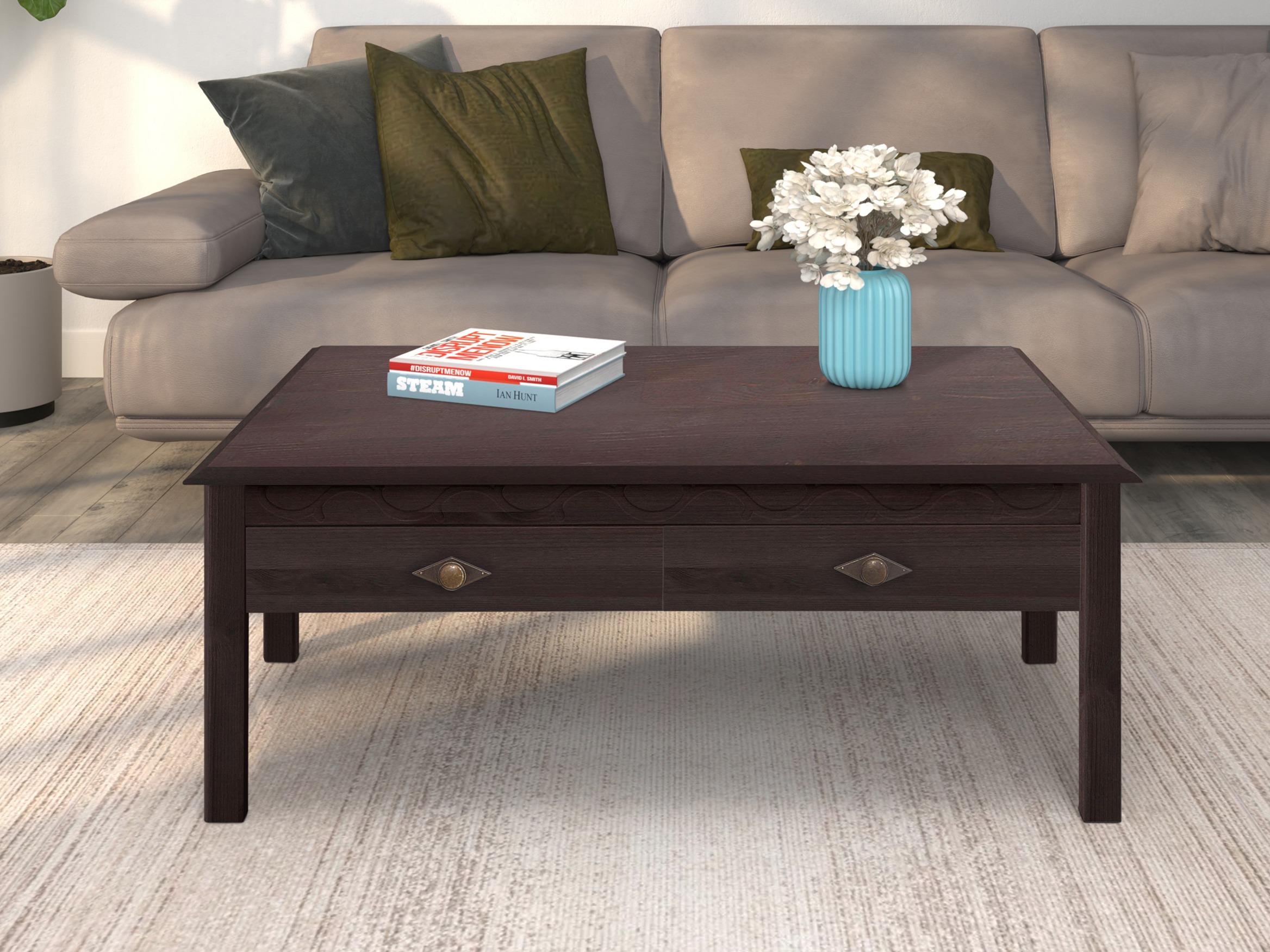 Mesa de centro Denton 617 (Havana roble)