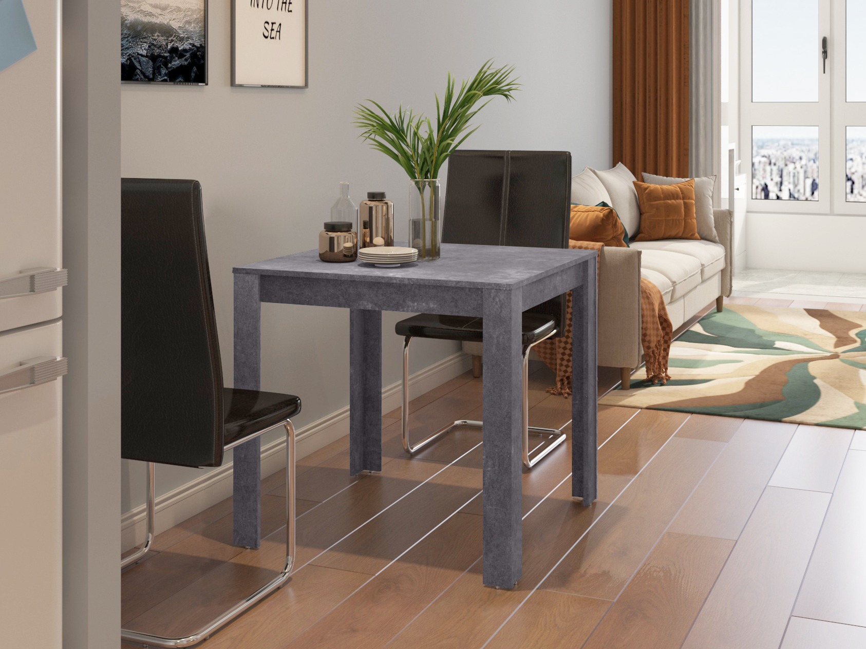 Mesa Denton 629 (Gris oscuro)