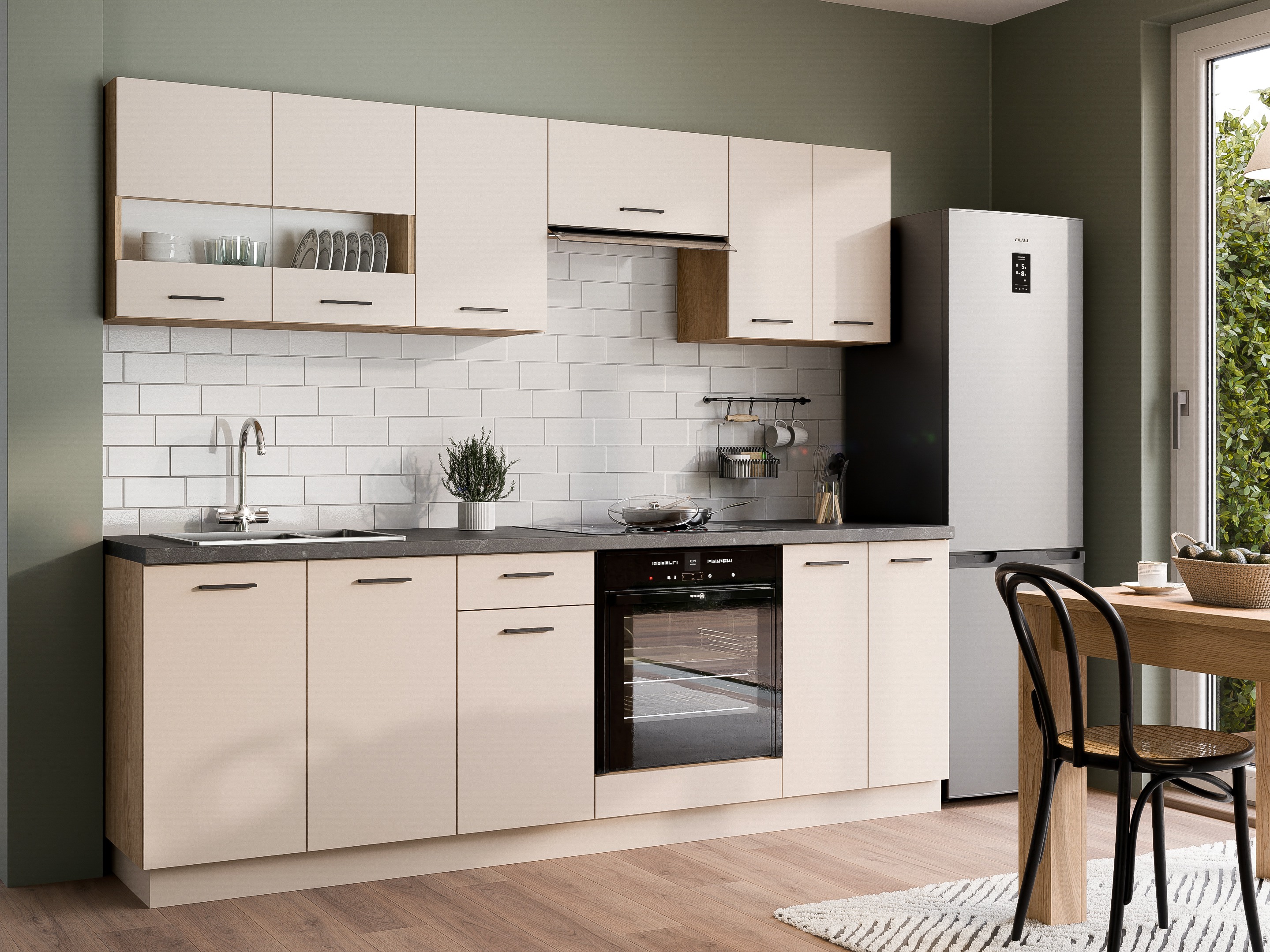 Armario de pared modular Ati Cashmere 104