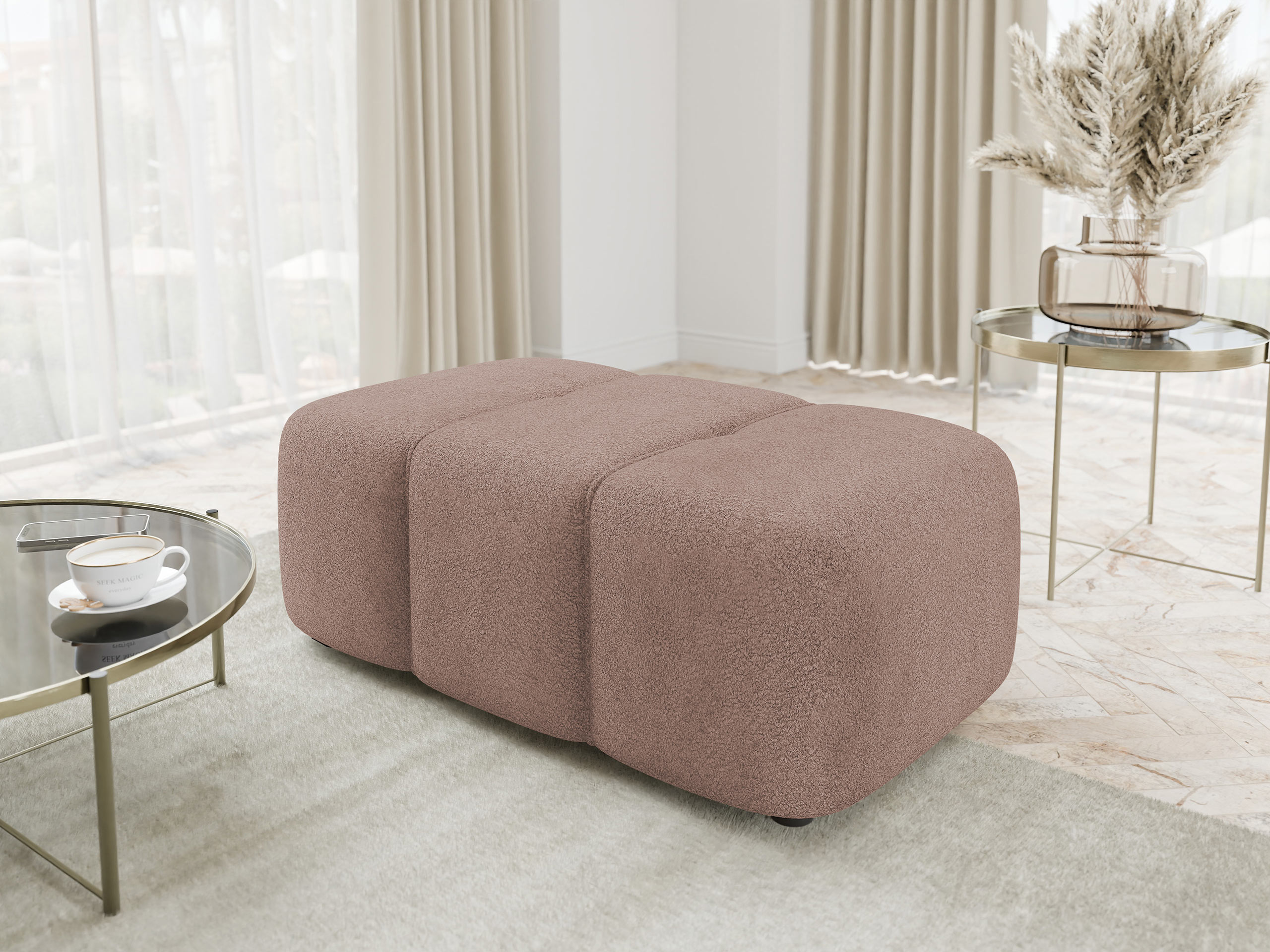 Banco tapizado Comfivo 472 (Coral 45)