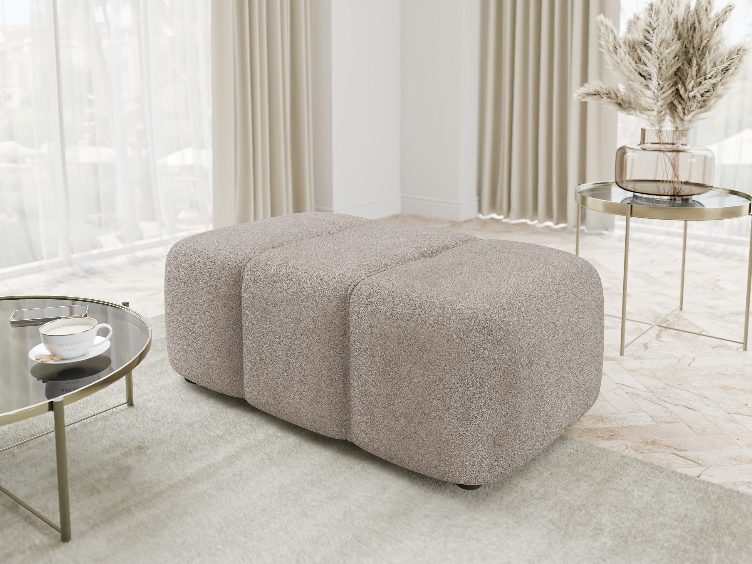 Banco tapizado Comfivo 472 (Coral 50)