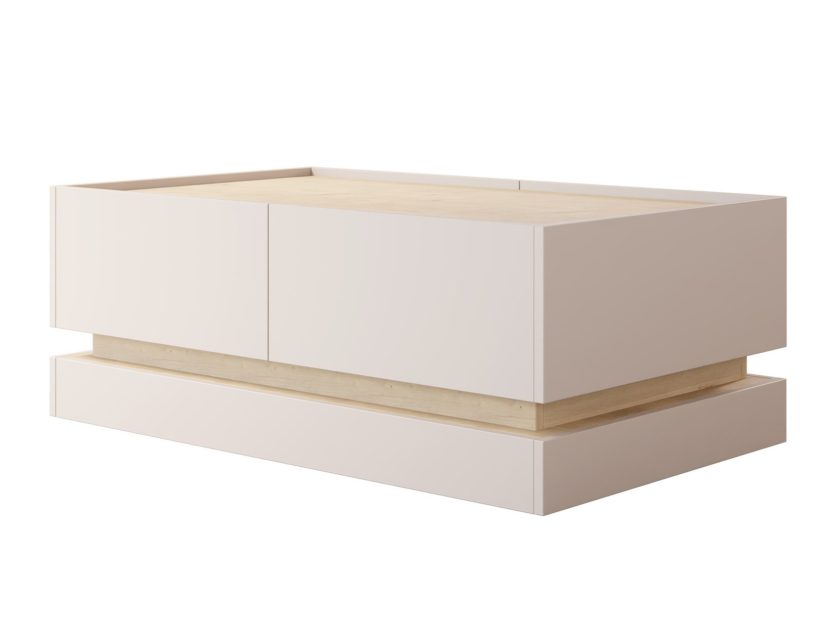 Mesa de centro Comfivo Tilia (Cachemira + Roble)