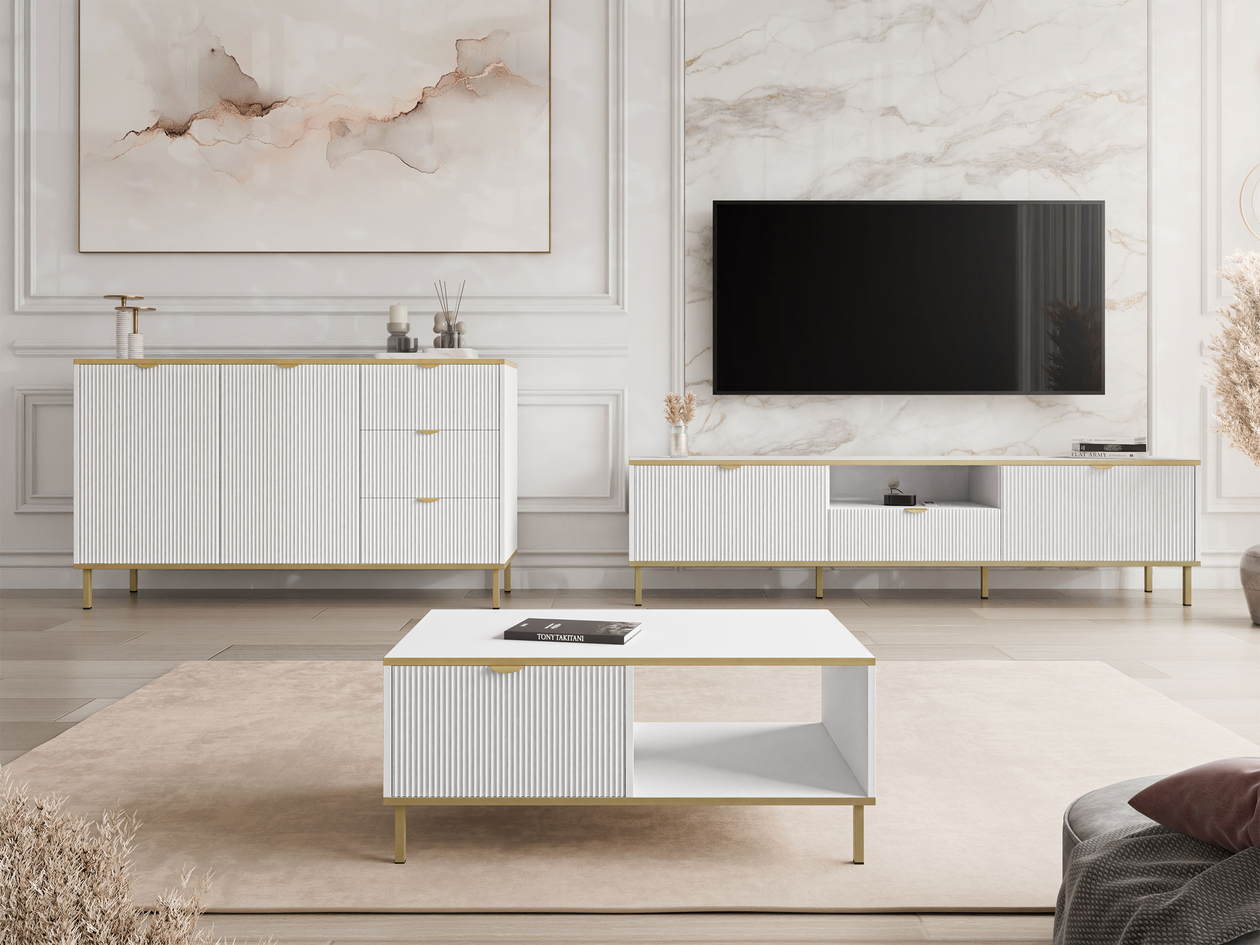 Conjunto de salón Comfivo Elblare 106