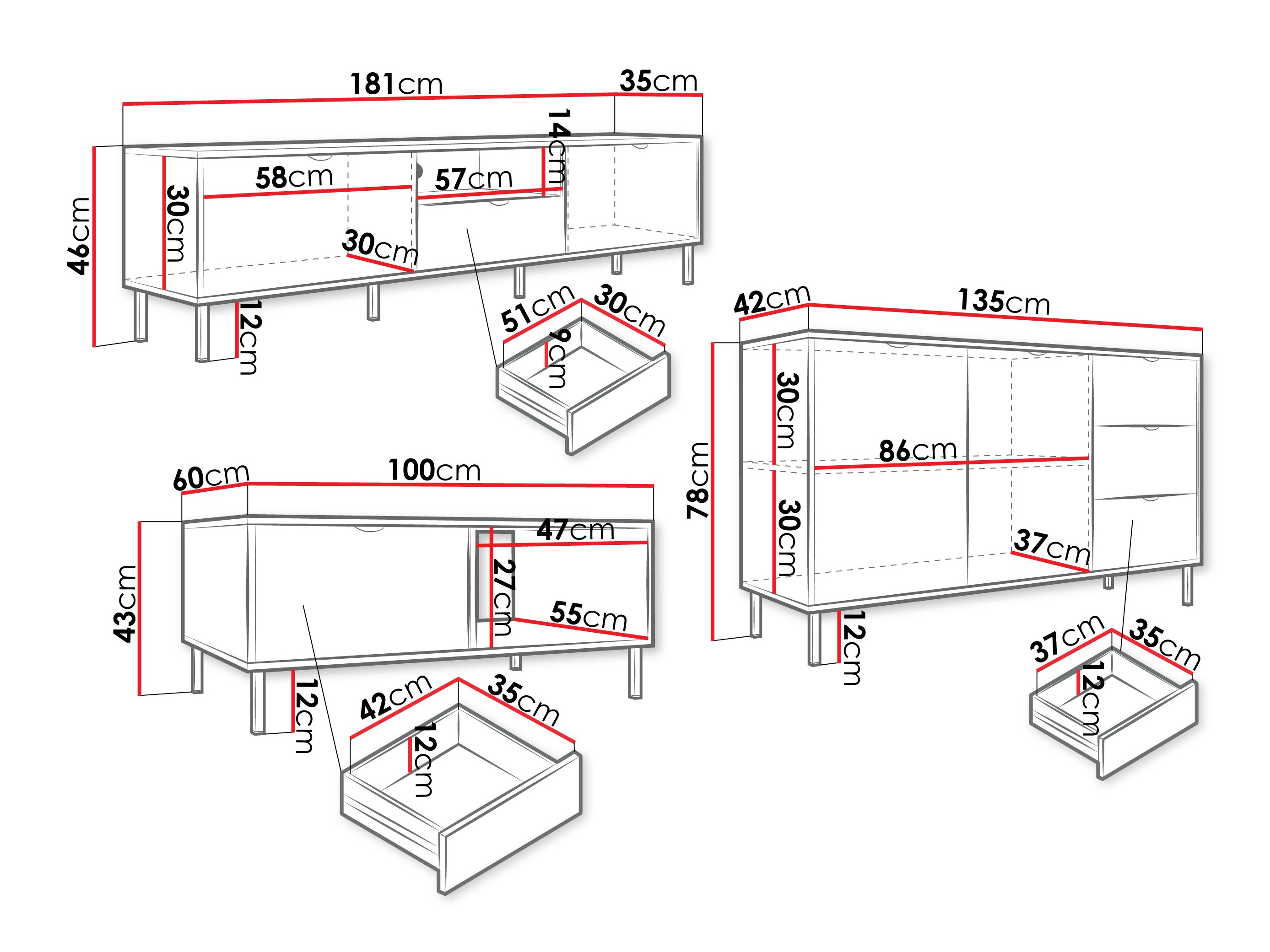 Conjunto de salón Comfivo Elblare