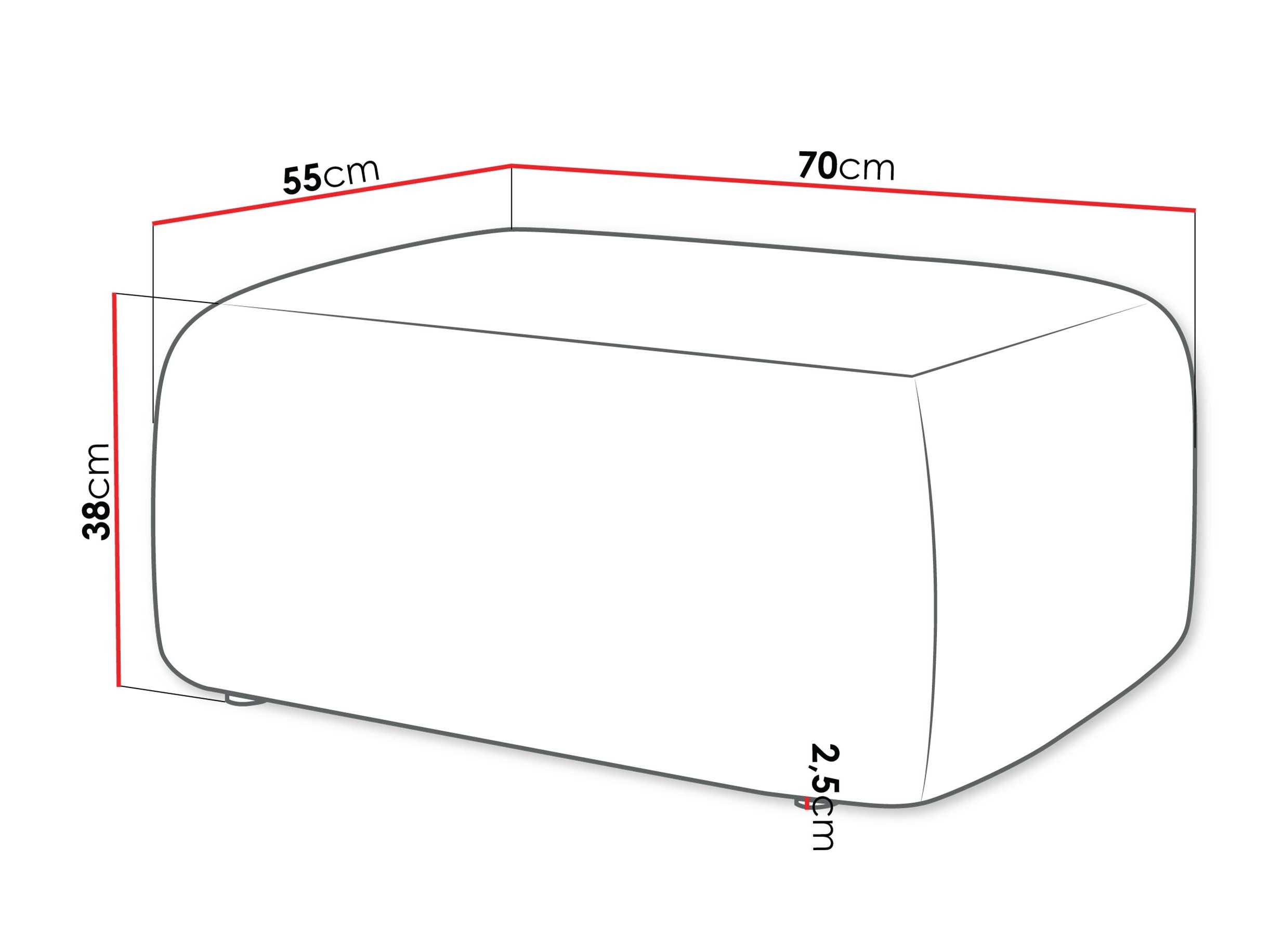 Reposapiés Shelton 110 (Poso 100)