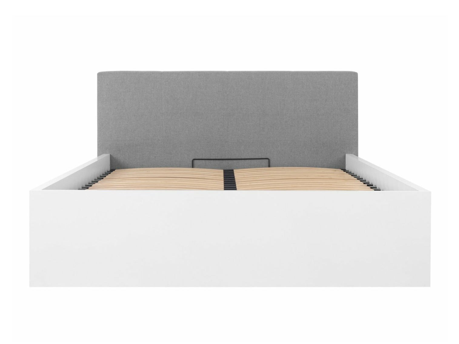 Cama Livevaro 123 (Blanco brillante + Gris)