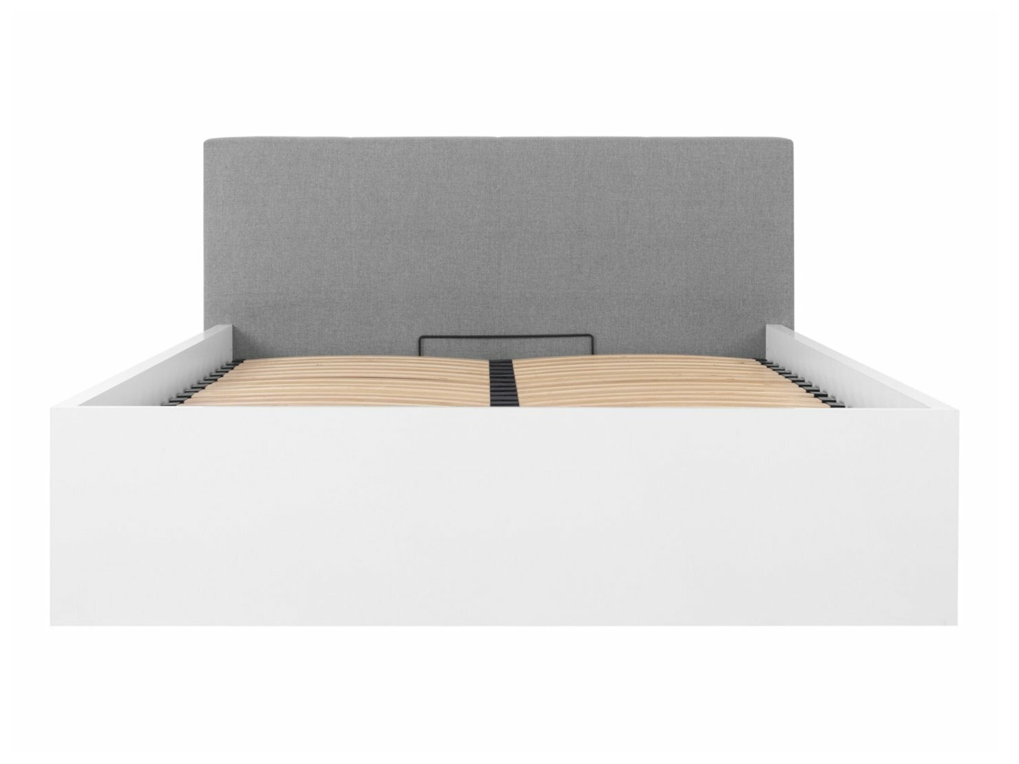 Cama Livevaro 123 (Blanco brillante + Gris)