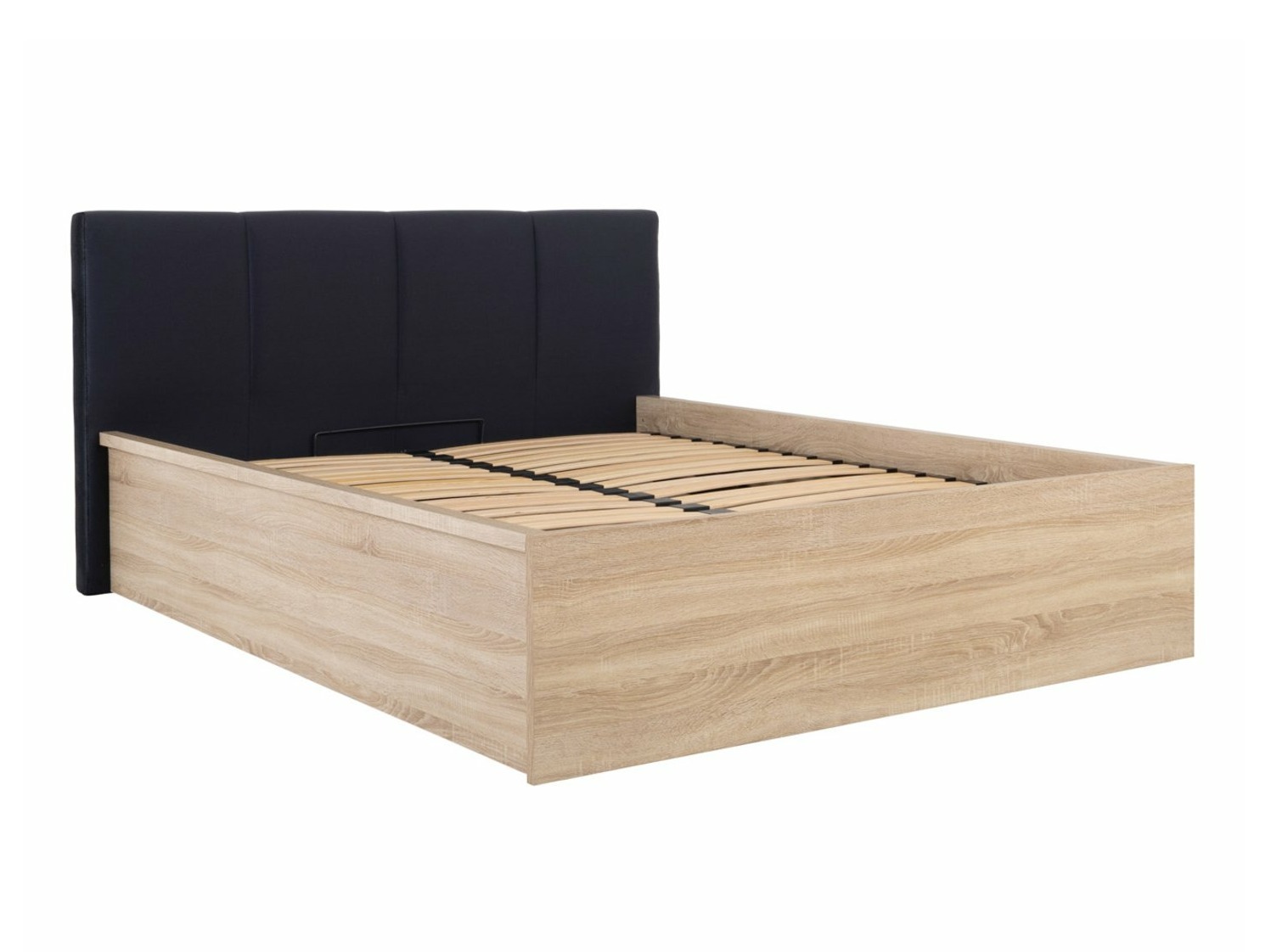 Cama Livevaro 123 (Roble Sonoma + Negro)