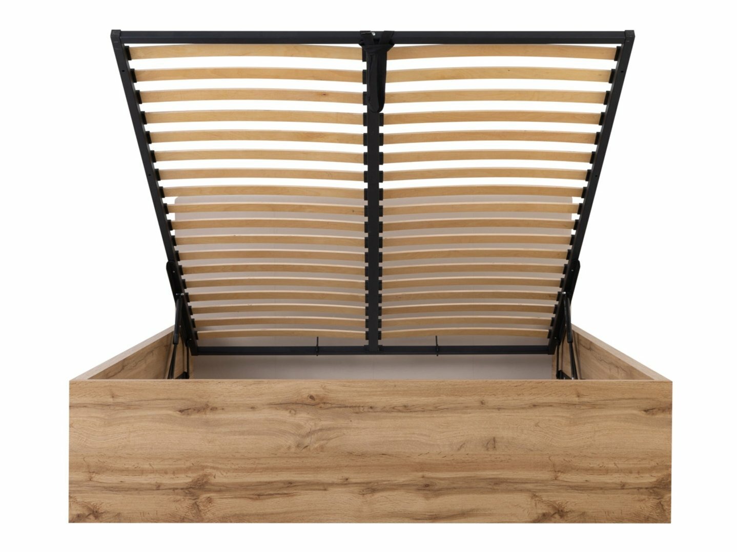 Cama Livevaro 123 (Roble wotan + Beige)