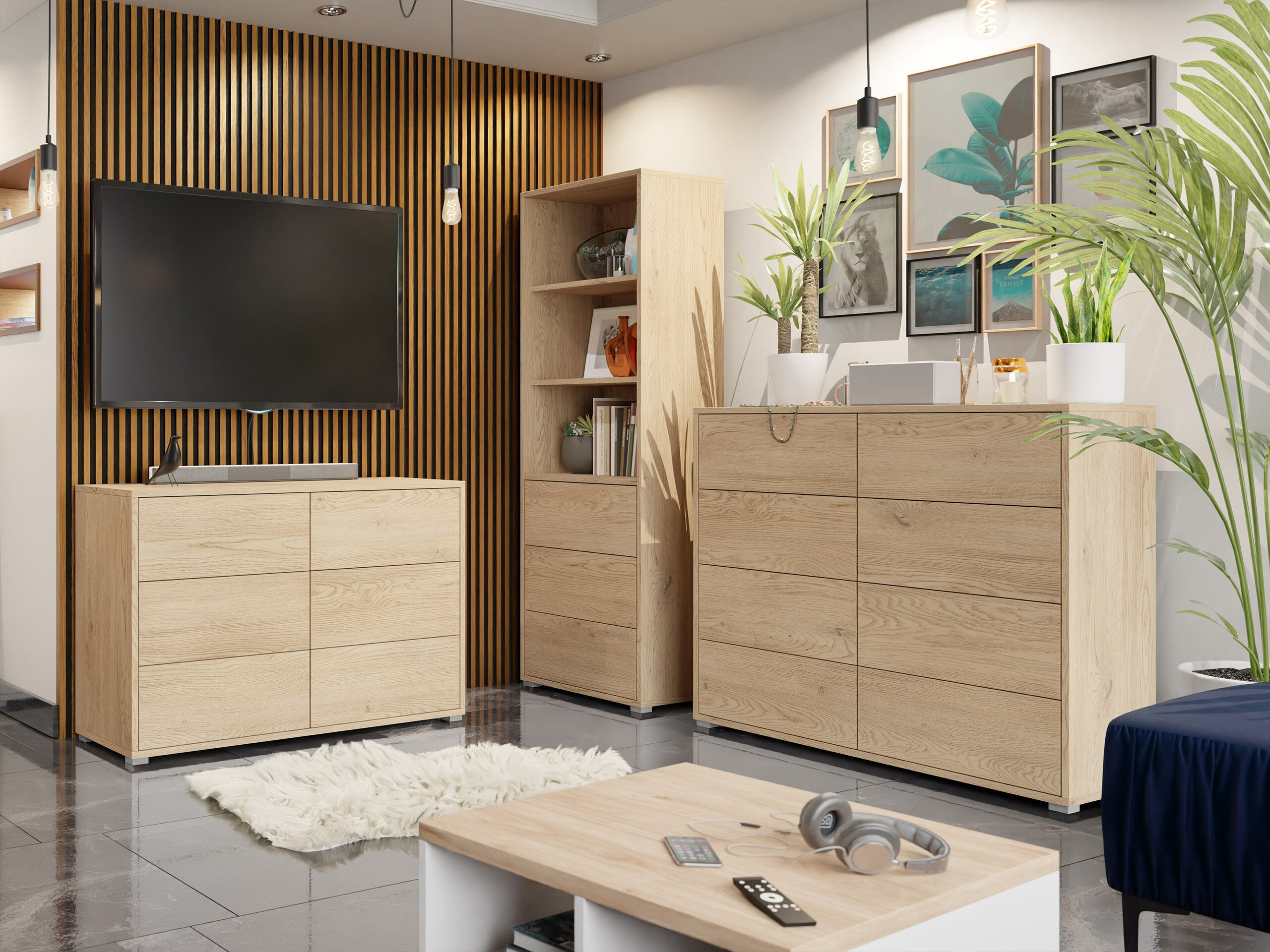 Cómoda Comfivo Fersoe 104 (Roble)