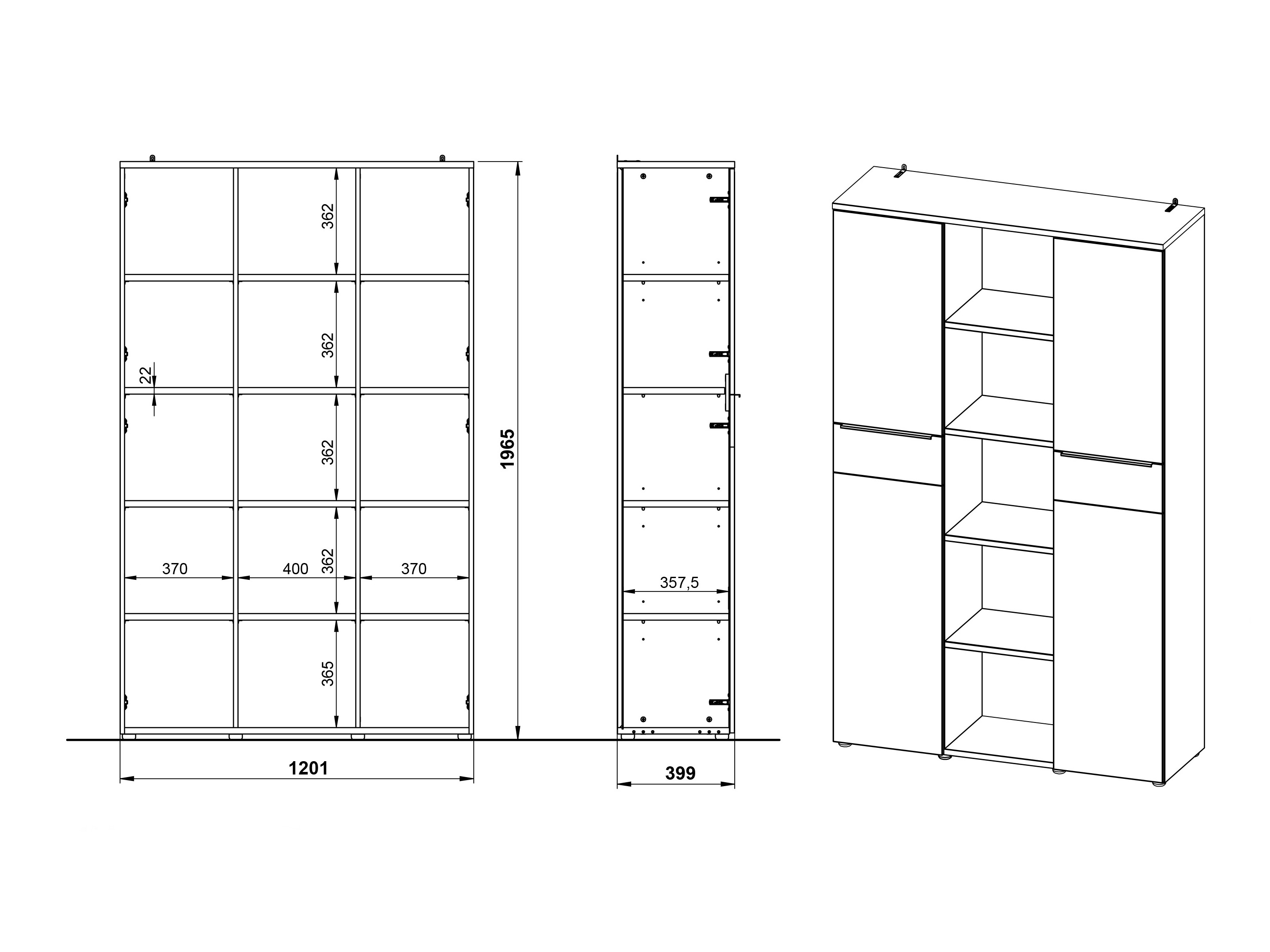 Conjunto para oficina en casa Elbcali 107