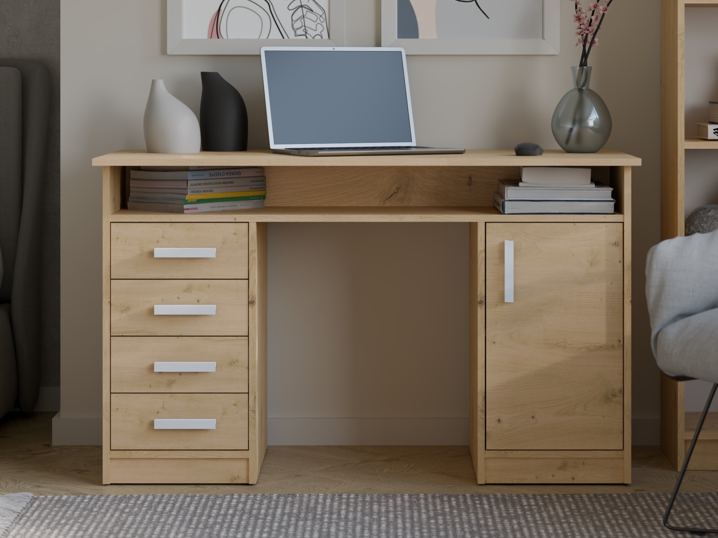 Mesa de oficina Mandeville 329 (Artisan aok)