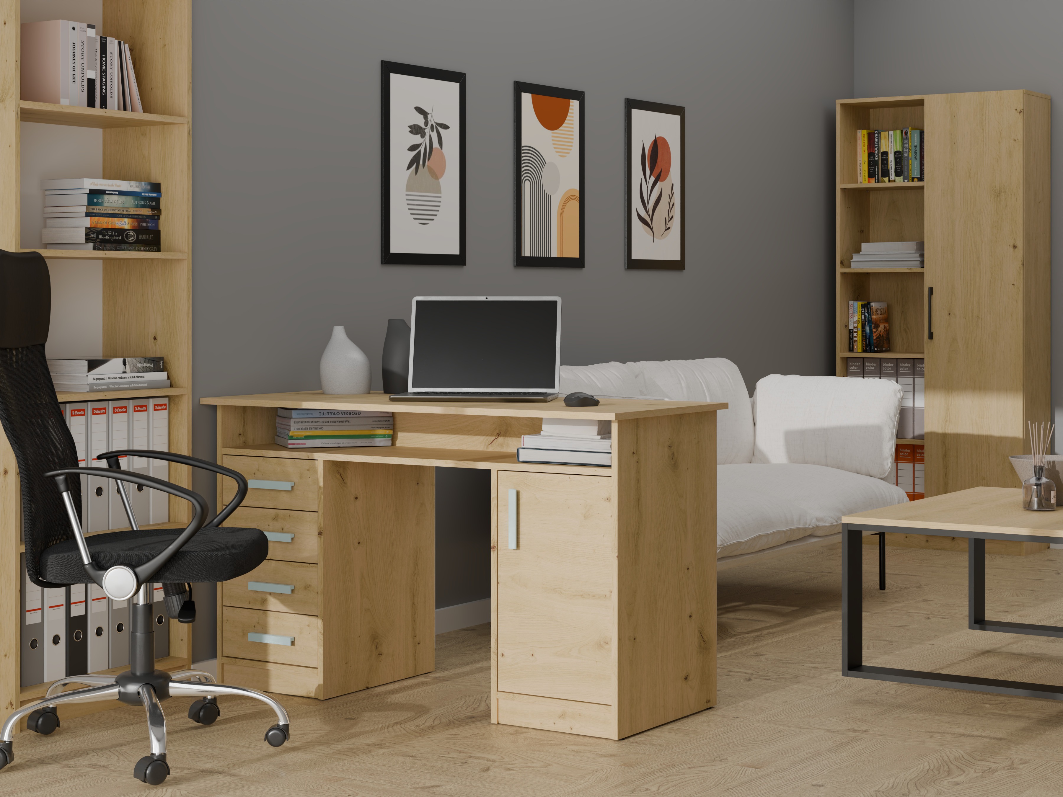 Mesa de oficina Mandeville 329 (Artisan aok)