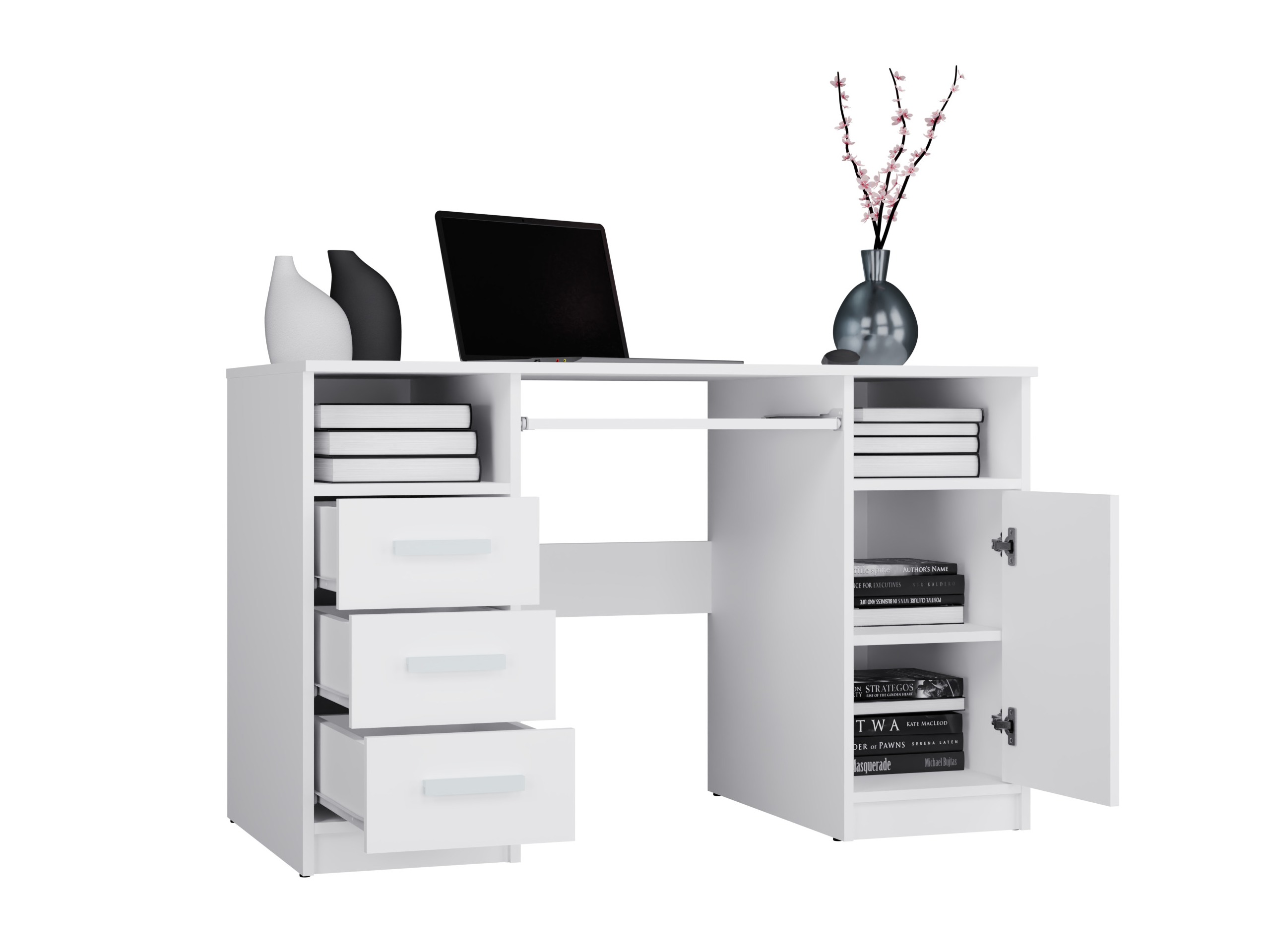 Mesa de oficina Mandeville 330 (Blanco)