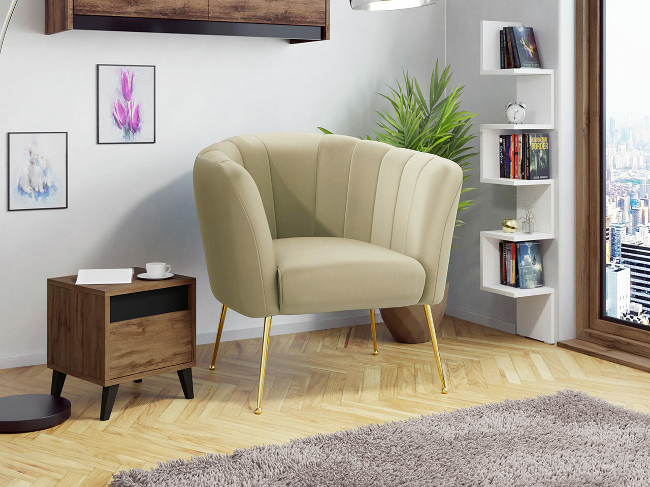 Sillón Orem 112 (Magic Velvet 2201)