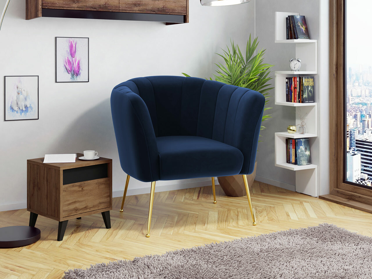 Sillón Orem 112 (Magic Velvet 2216)