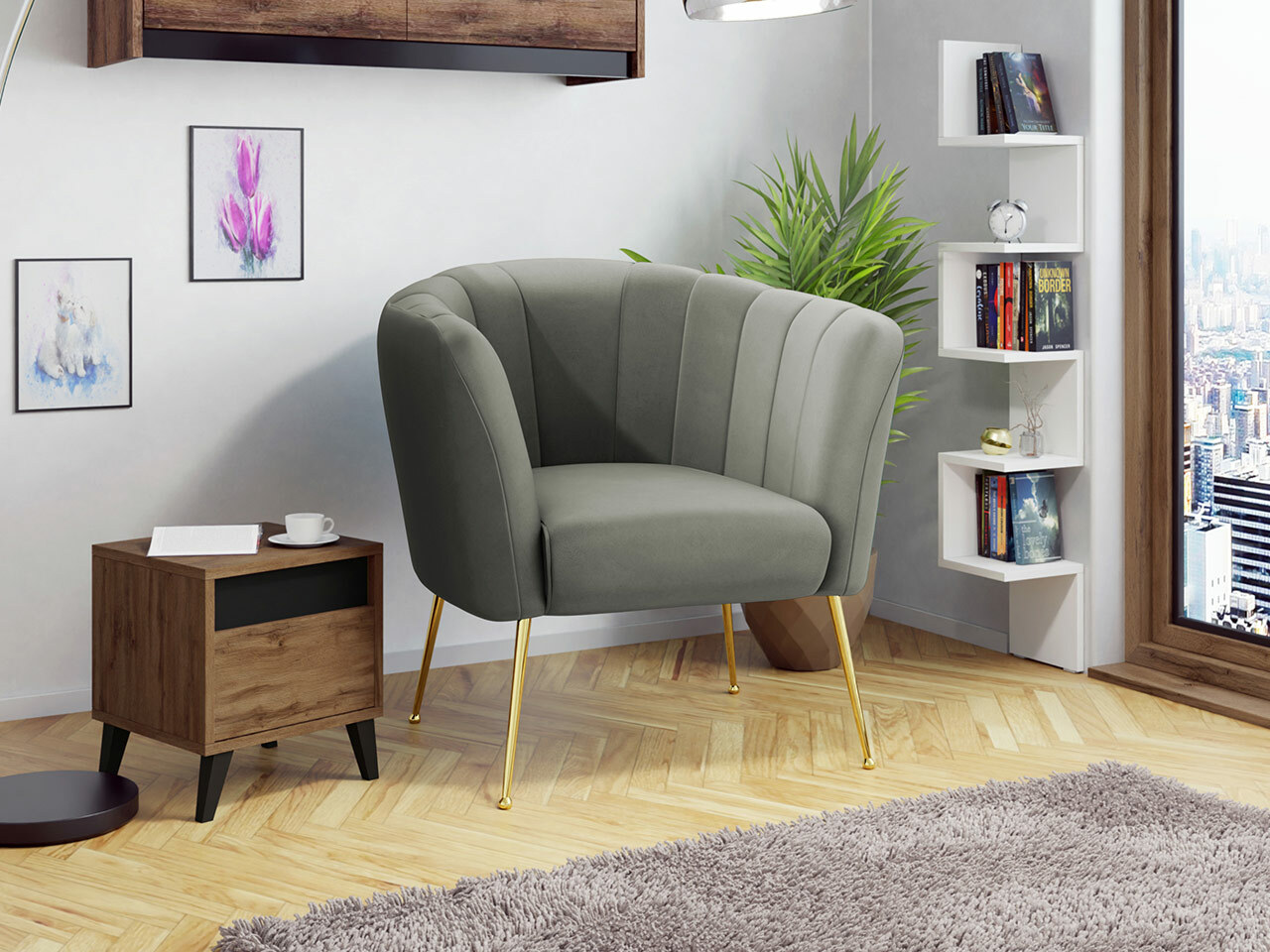 Sillón Orem 112 (Magic Velvet 2217)