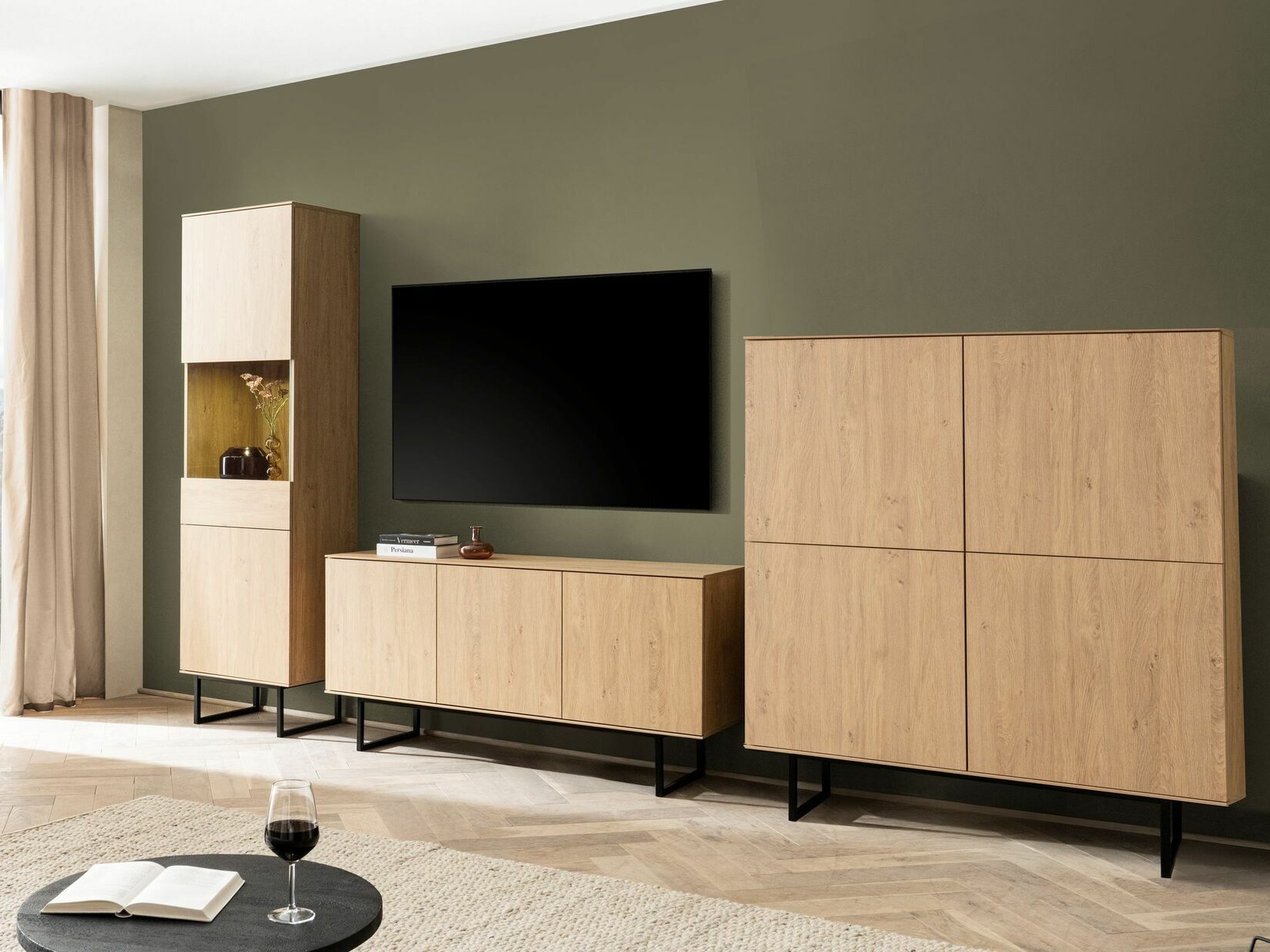 Mueble TV Bentesa 113 (Roble)