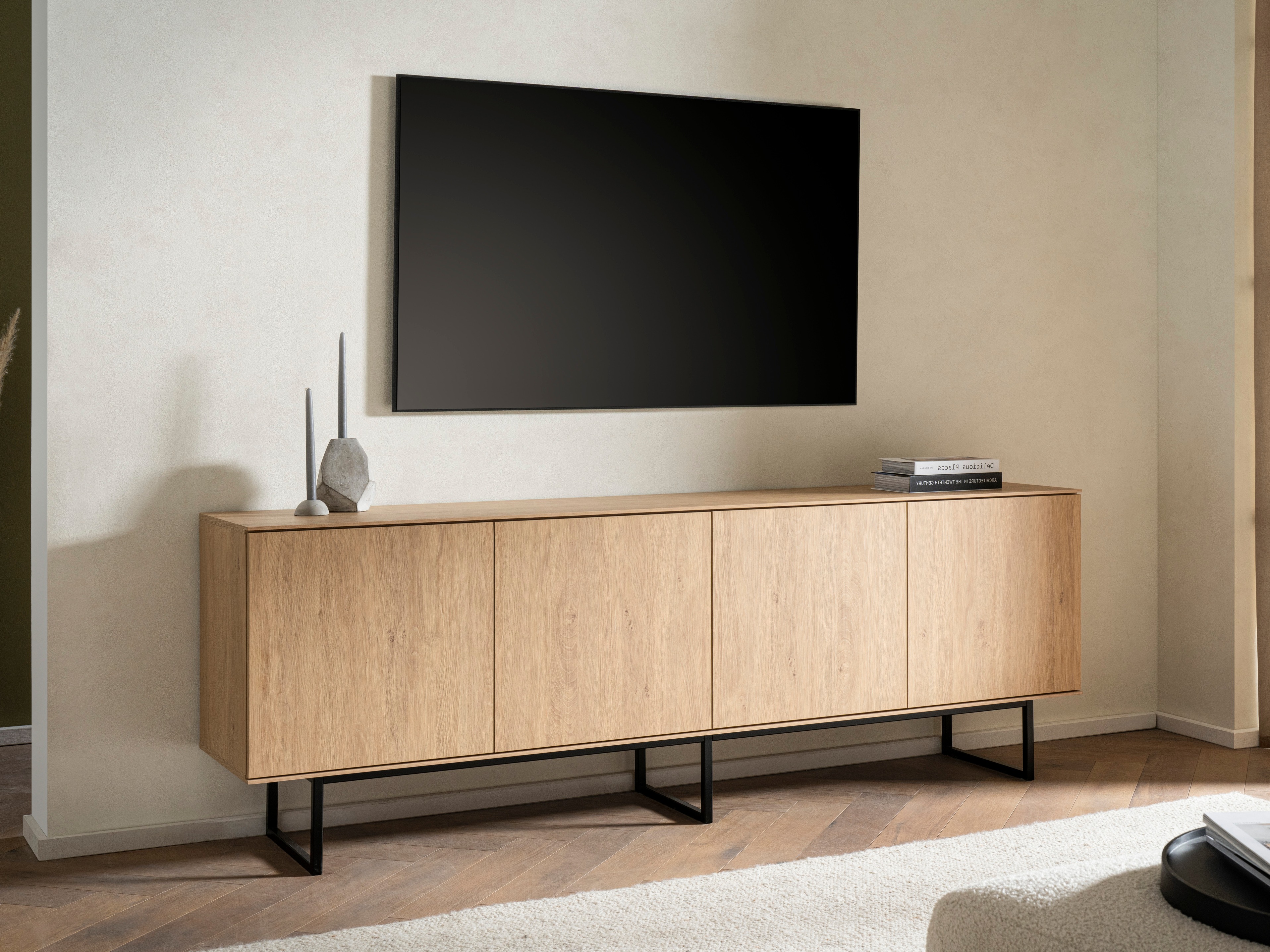 Mueble TV Bentesa 114 (Roble)