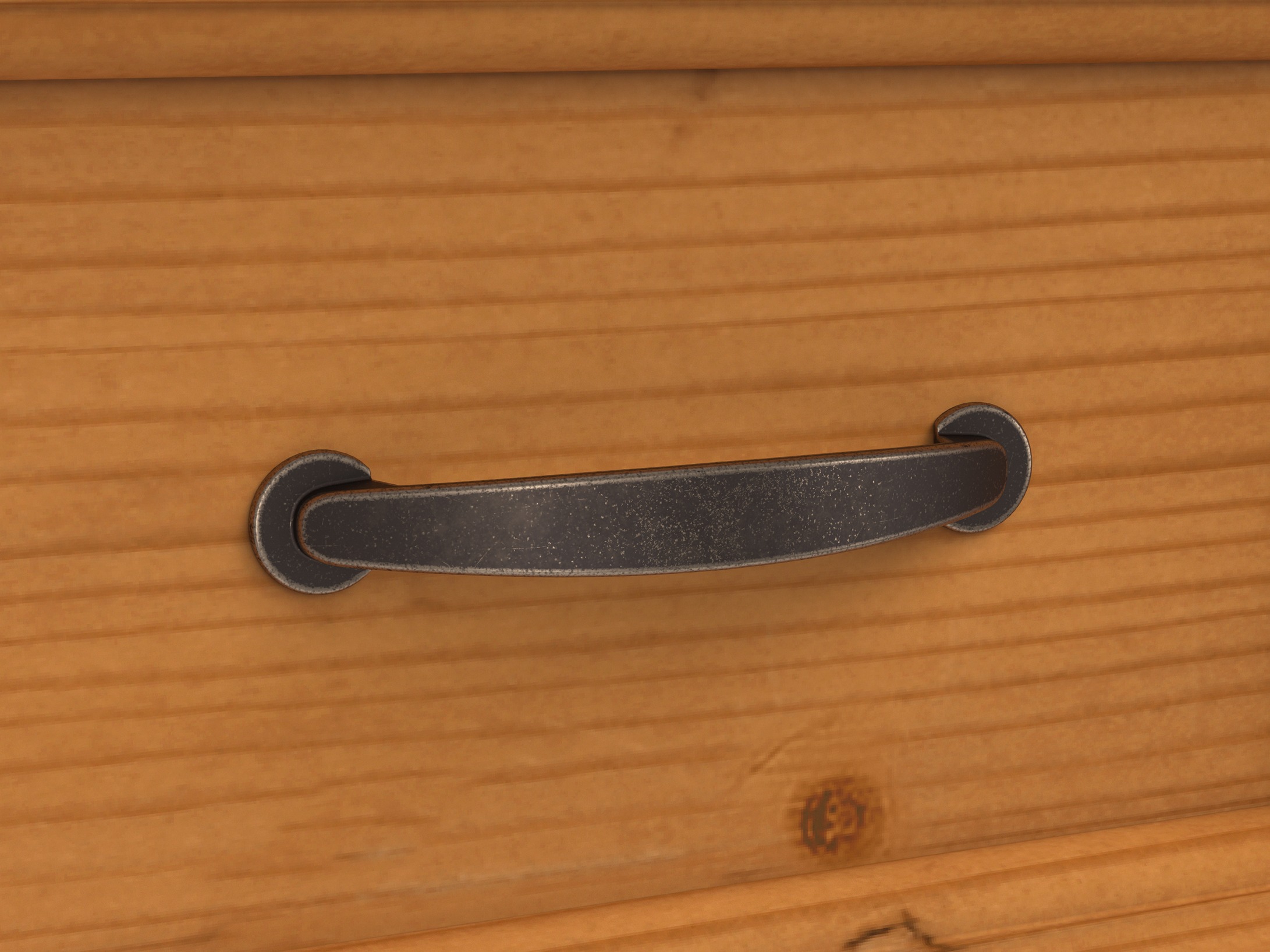 Cómoda Tolelio 126 (Blanco + Pino)