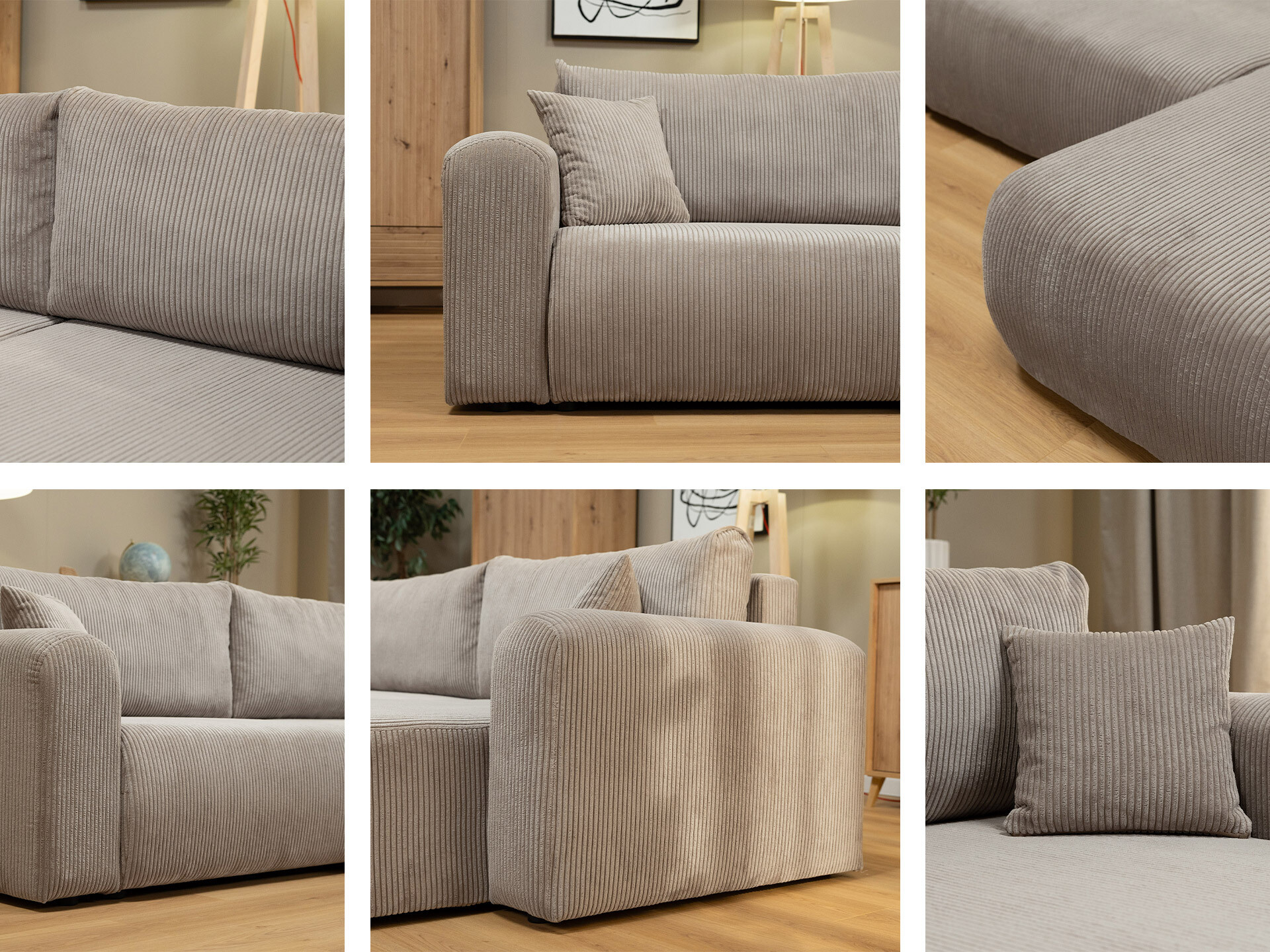 Sofá rinconero Shelton 109 (Poso 110)